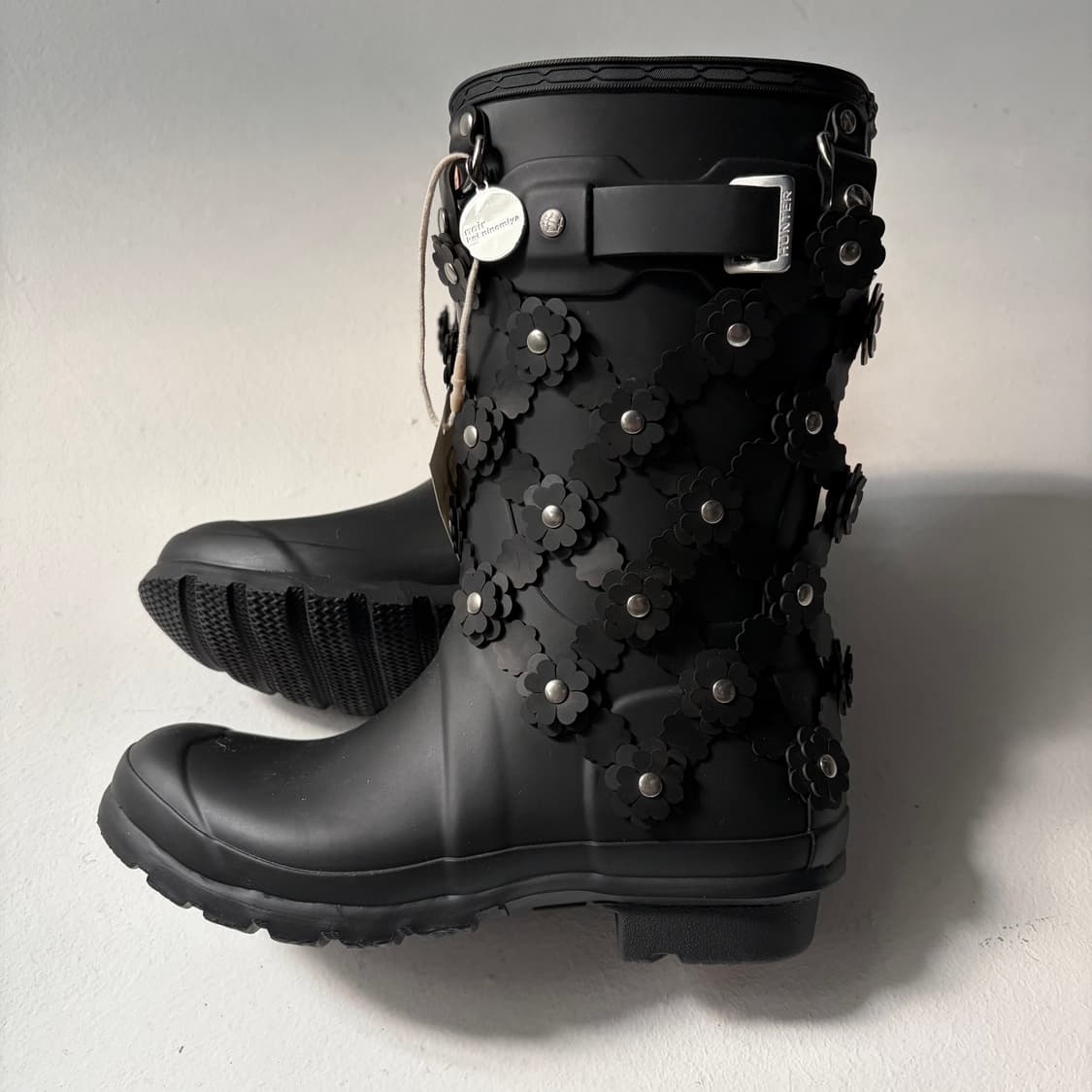 Floral Appliqué Hunter Rain Boots 상품이미지4