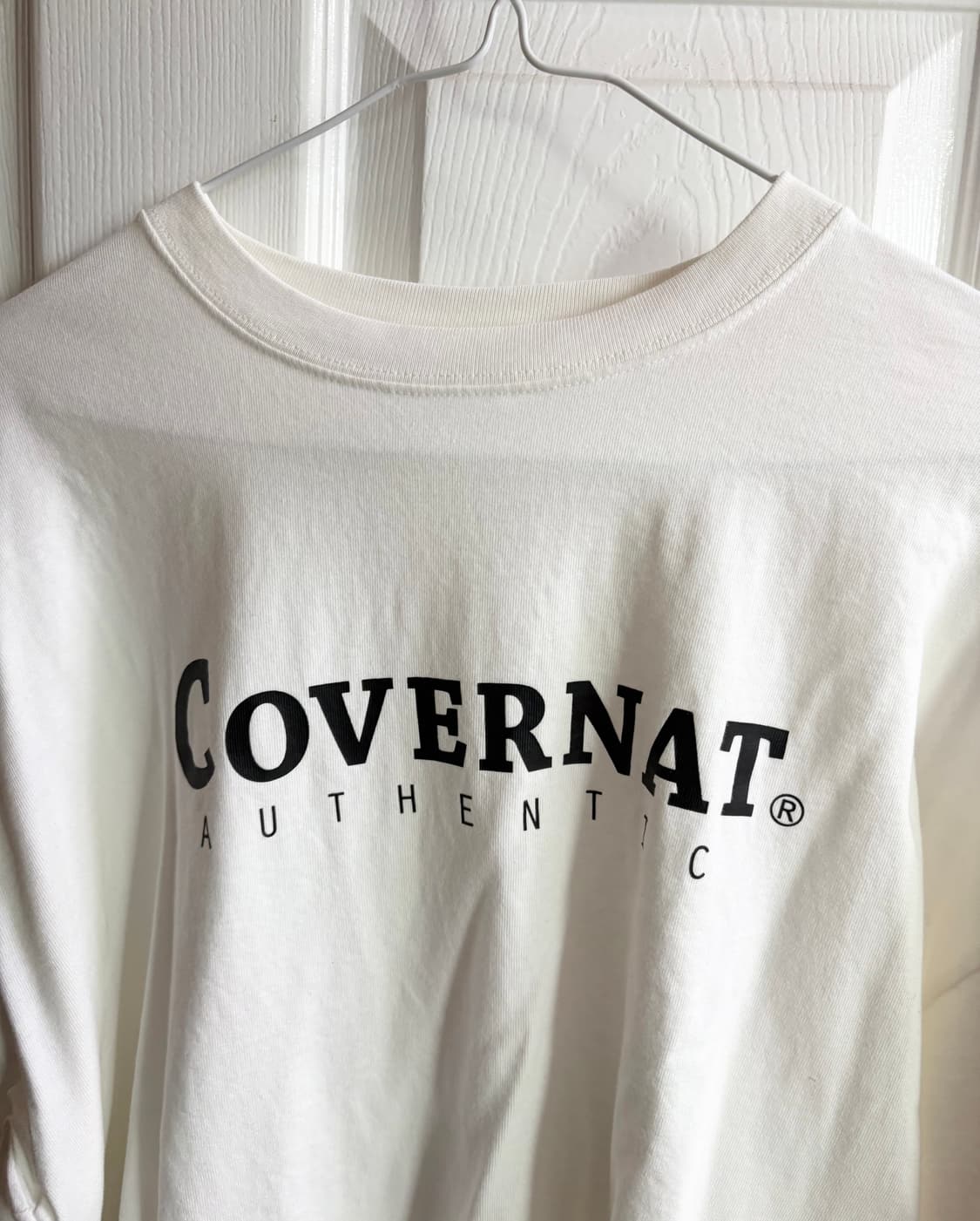 커버낫 로고 긴팔 롱슬리브 티셔츠 판매 양도 상품이미지3