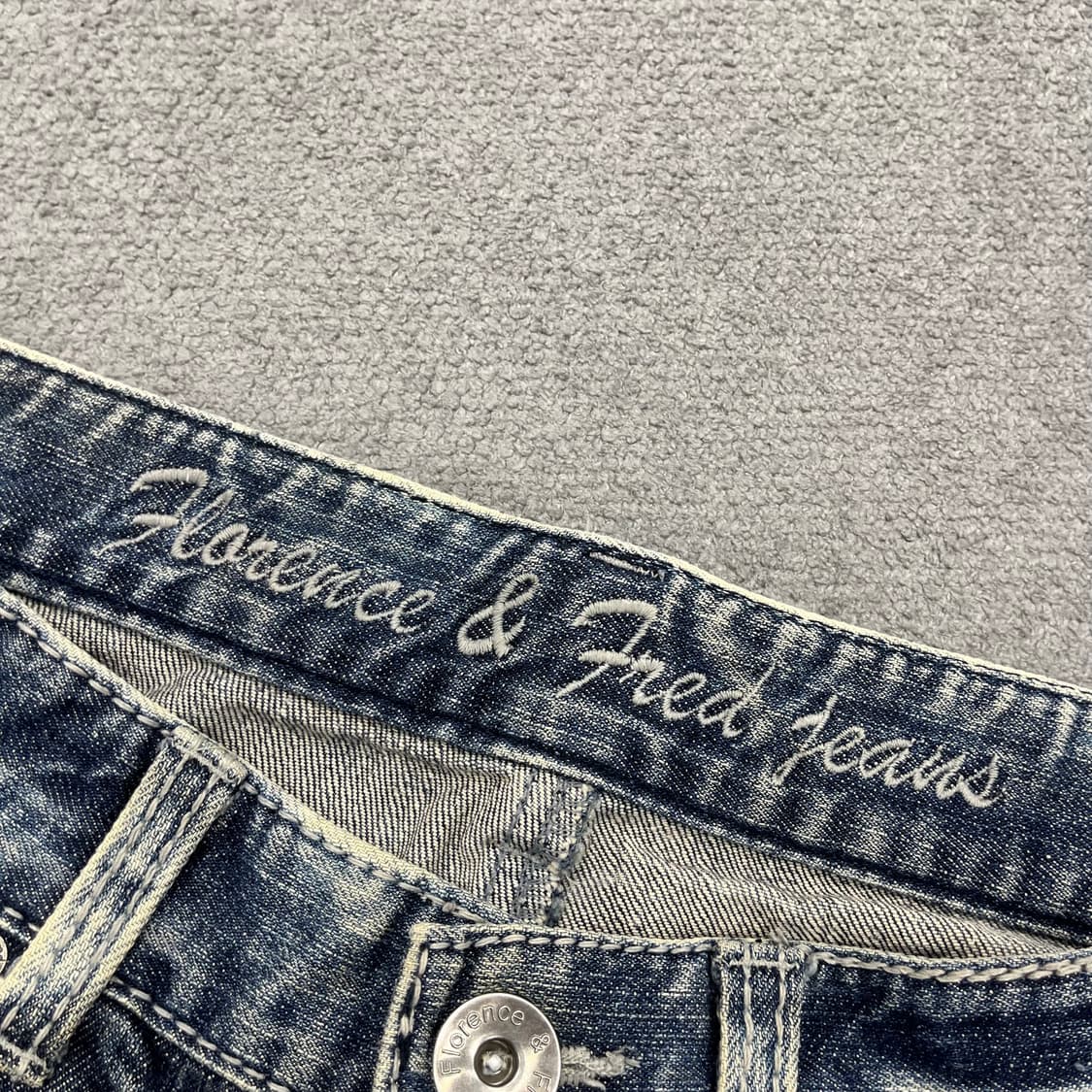 30 florence&fred 블루 워싱 데님 팬츠 상품이미지7