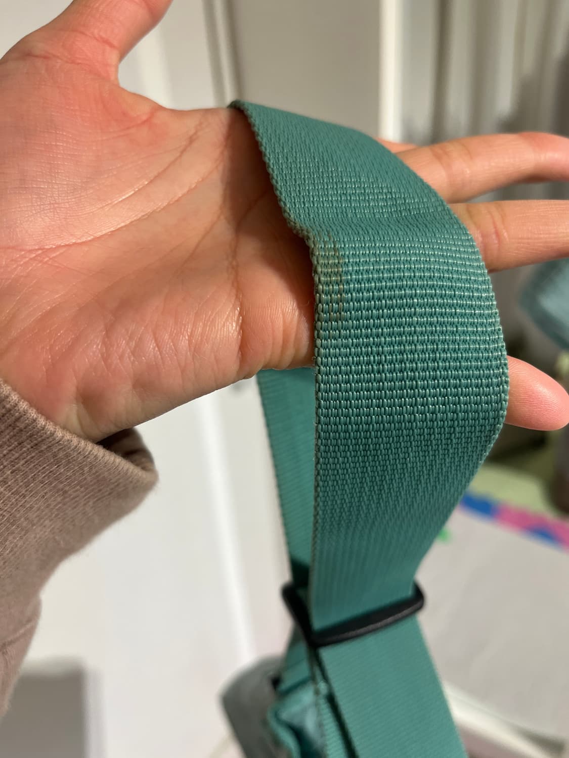 이스트보이 민트 스트라이프 크로스백 🍵 상품이미지3