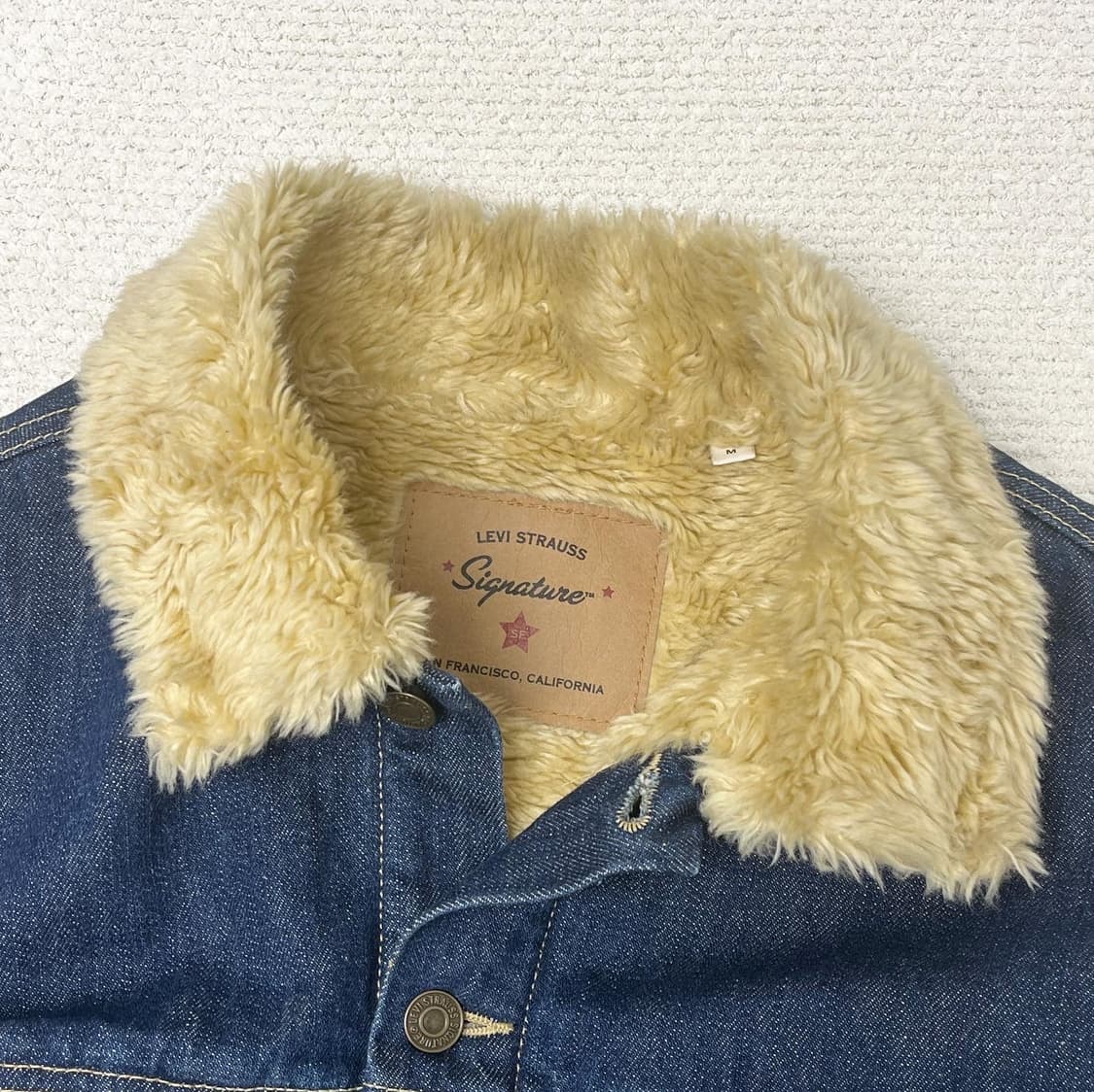 리바이스 인디고 쉐르파 데님 자켓 상품이미지4