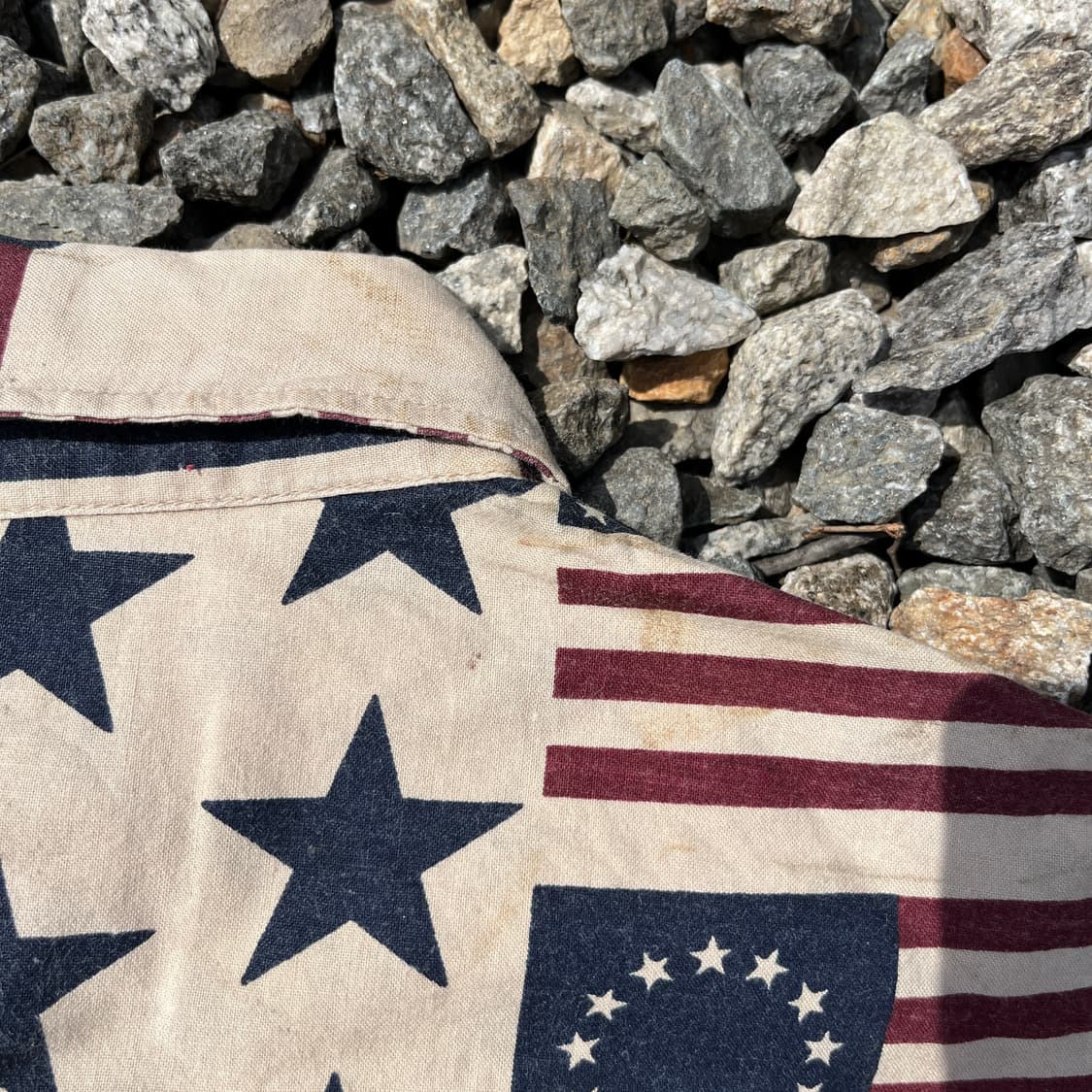 Roughrider 빈티지 성조기 셔츠 (실측확인) 상품이미지4