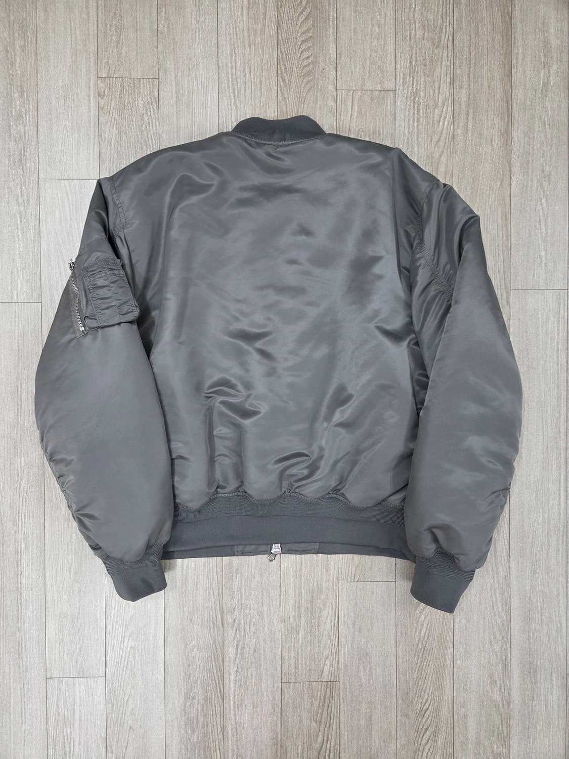 자바나스 205 마스다 람포 메탈 그레이 XL ma1 항공점퍼 마원 봄버 상품이미지7