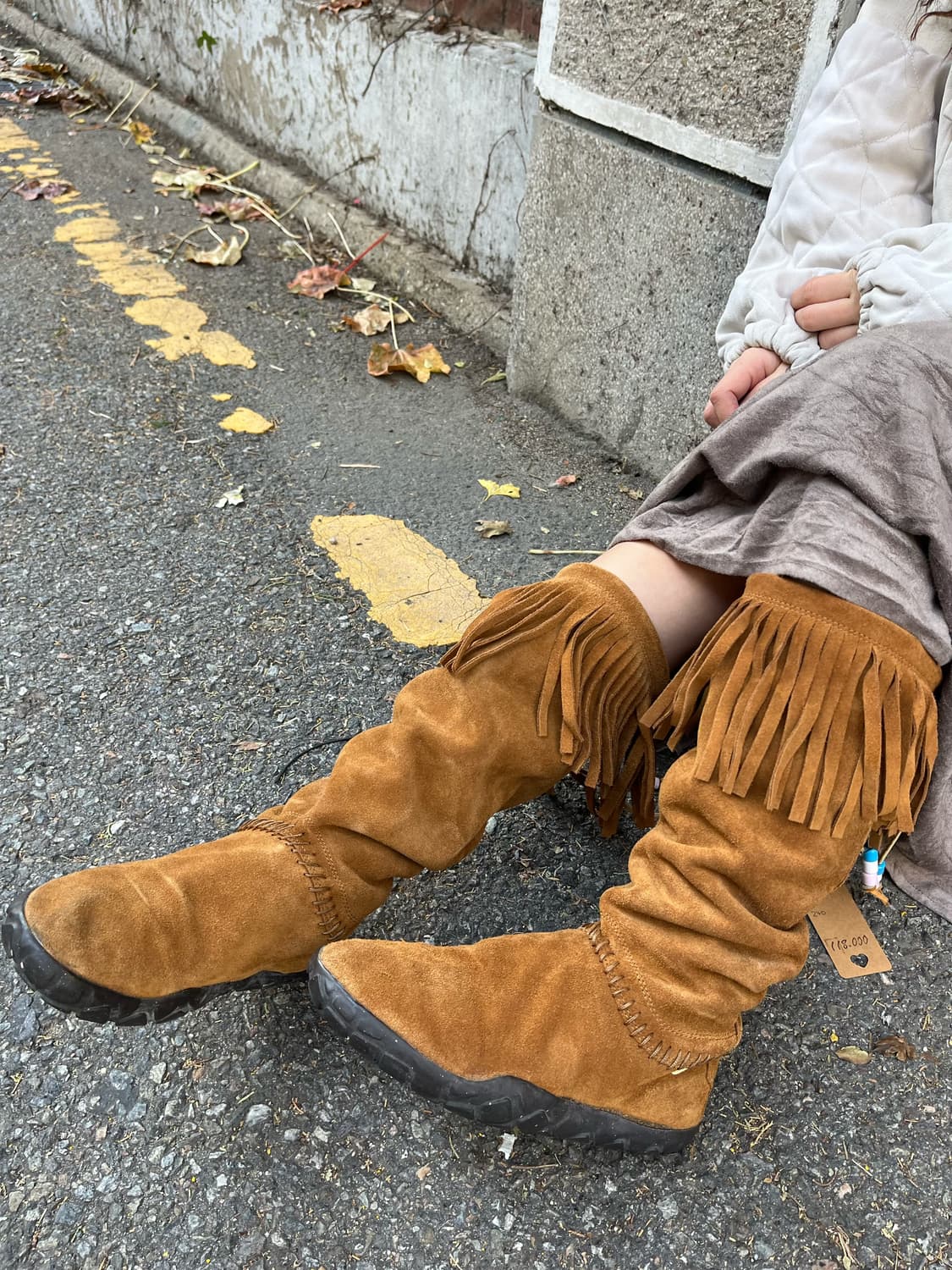 Nike 히피 보헤미안 롱 부츠 상품이미지3