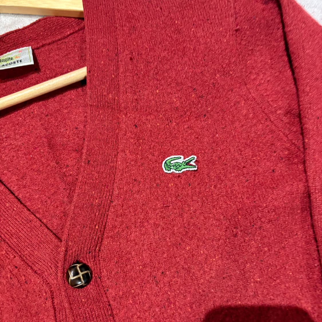 라코스테 빈티지 버튼 가디건 상품이미지4