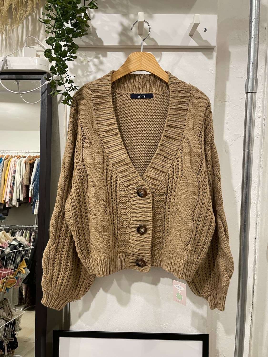 쿠키 모리걸 버튼 가디건 상품이미지7