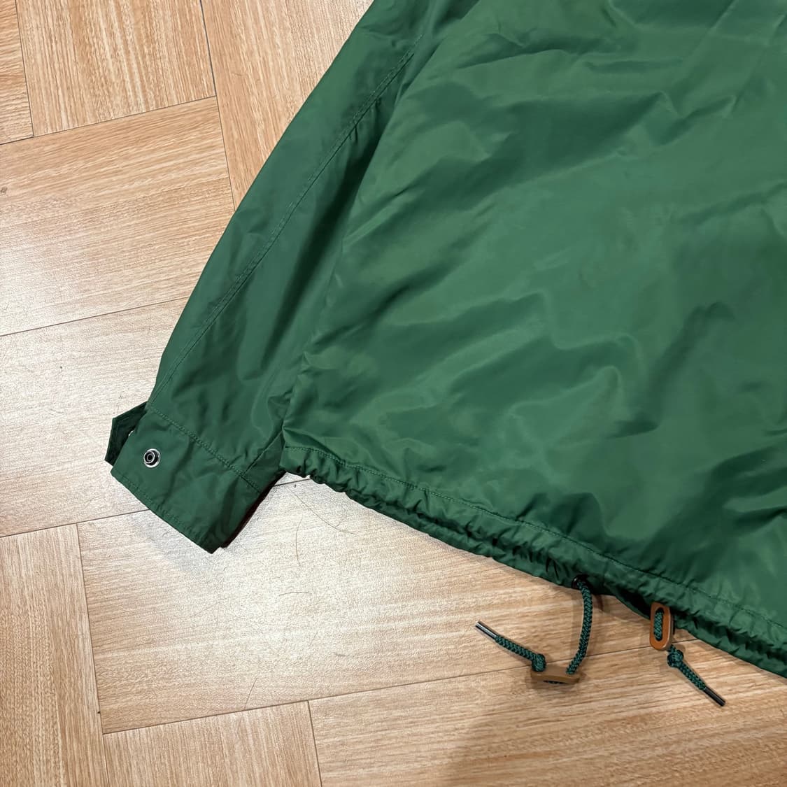 폴로 랄프로렌 후드 플리스 라이닝 그린 윈드브레이커 코치 자켓 상품이미지8