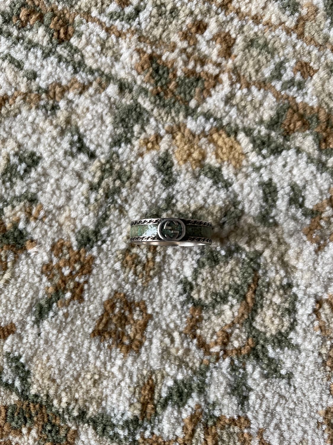 구찌 인터로킹 G실버 반지 상품이미지2