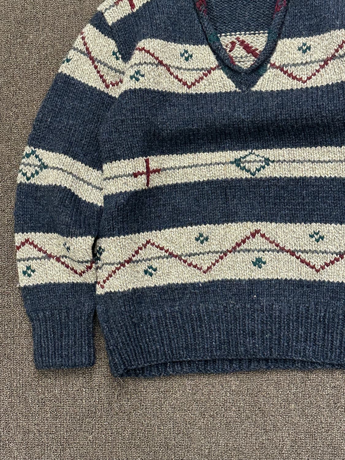 M)Polo Ralph Lauren 빈티지 노르딕 패턴 니트 스웨터 상품이미지2