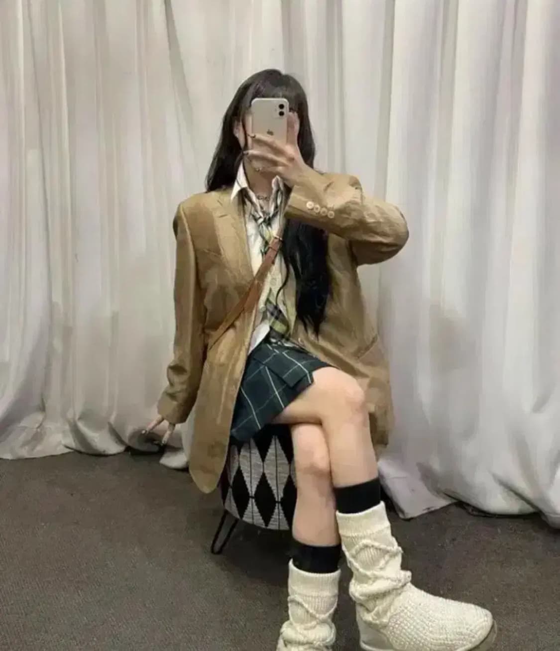 크루빈티지 프레피 코디 세트 상품이미지1