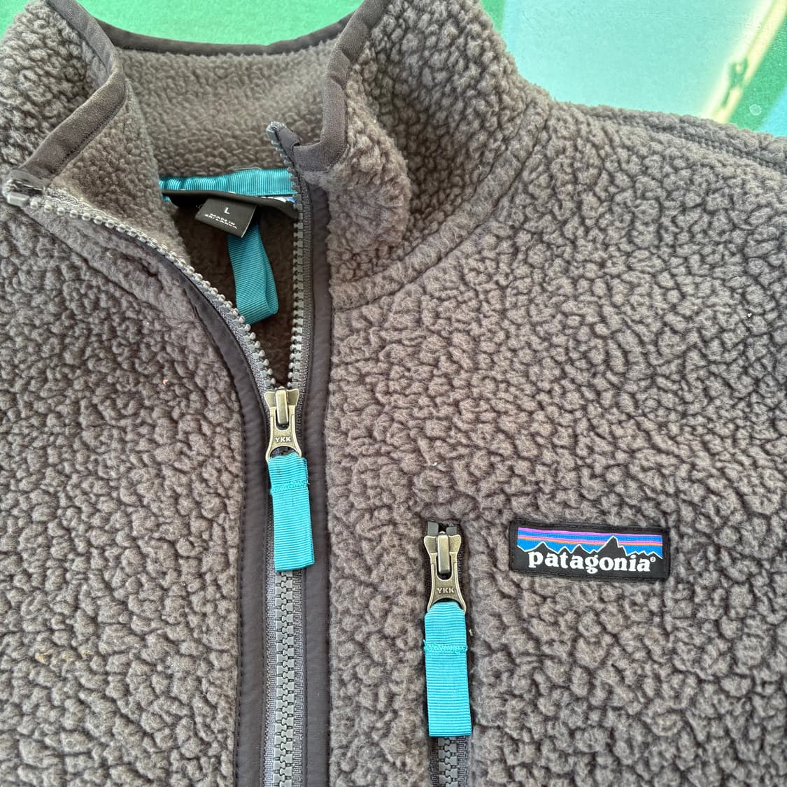 파타고니아 플리스 풀오버 하프집업 그레이 상품이미지2