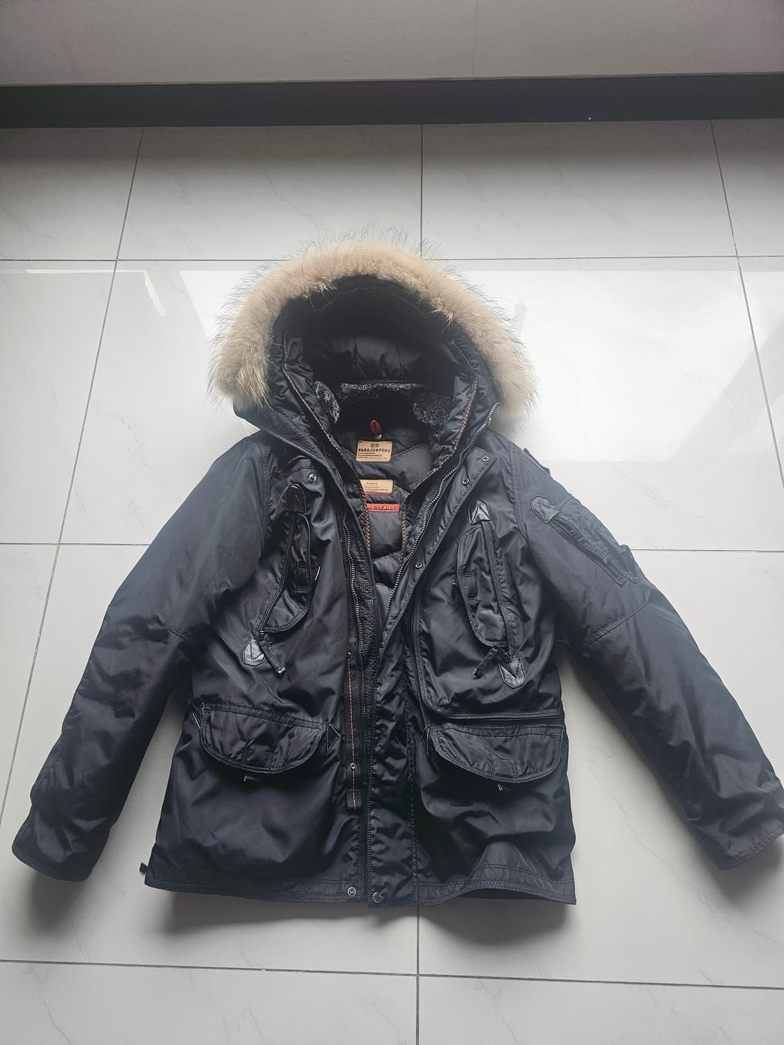 파라점퍼스 라이트핸드 블랙 패딩 상품이미지1