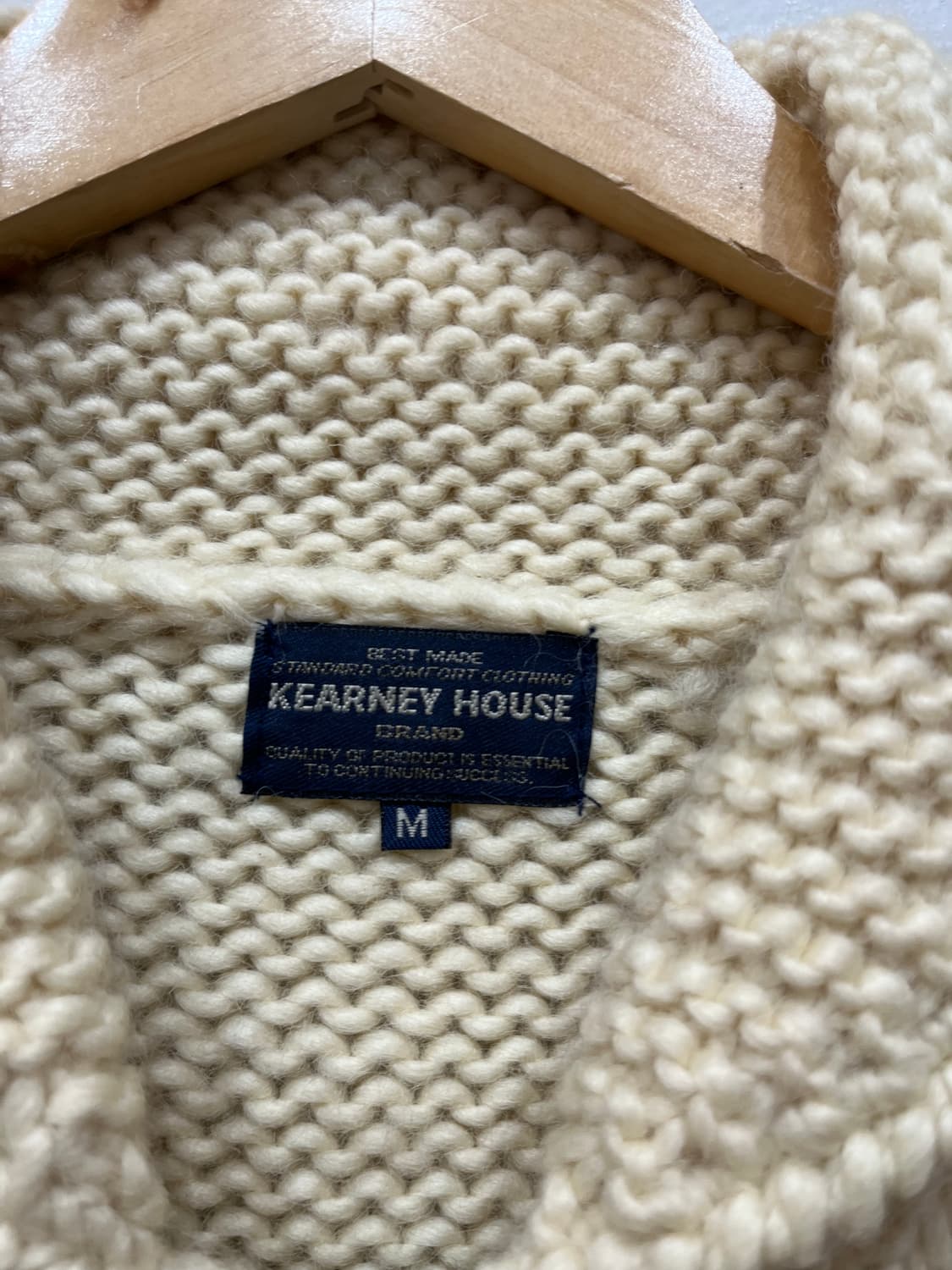 KEARNEY HOUSE 퓨어울 노르딕 코위찬 니트집업 우먼즈 상품이미지6