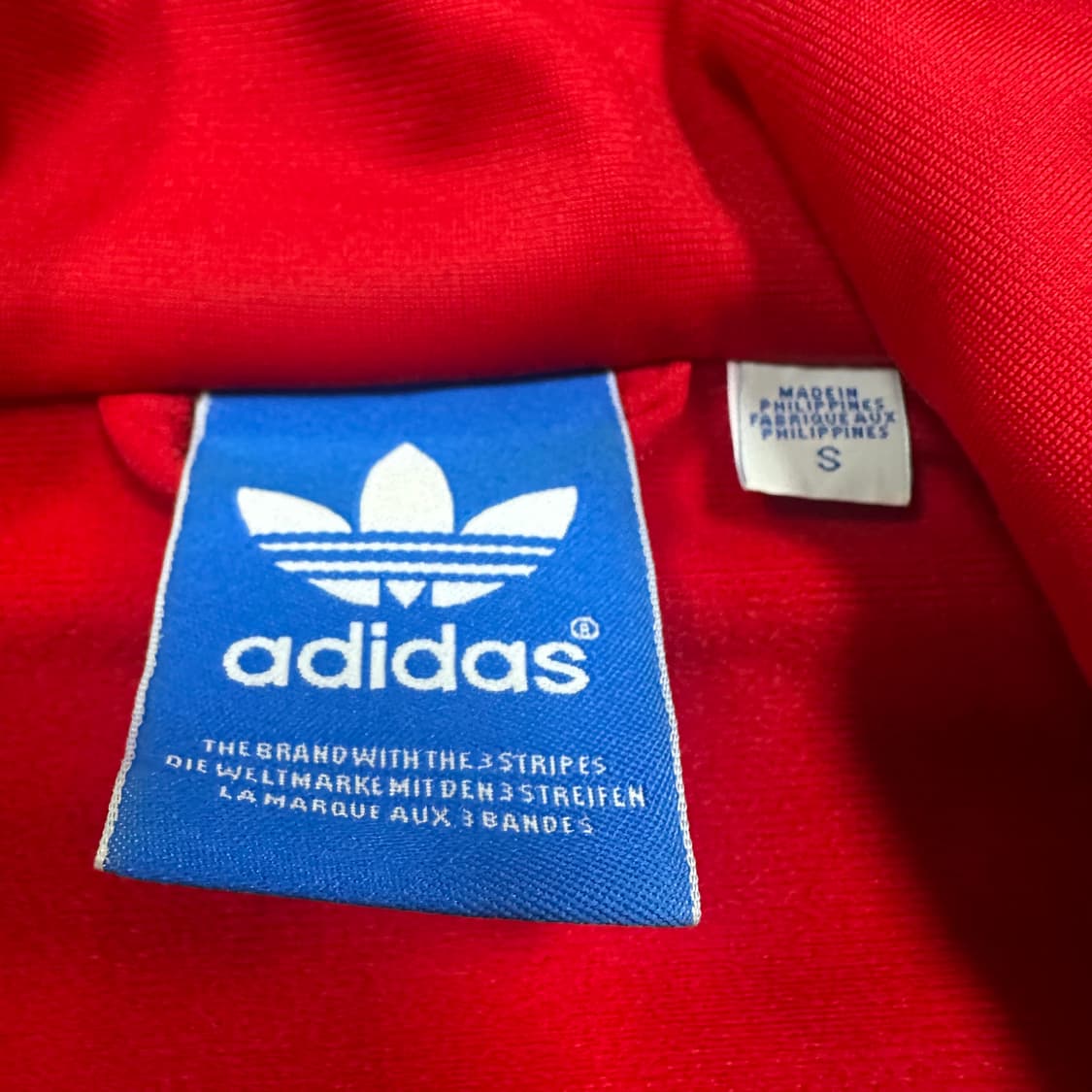 ✨ (바배) 아디다스 구 파이어버드 레드 트랙탑 져지  상품이미지3