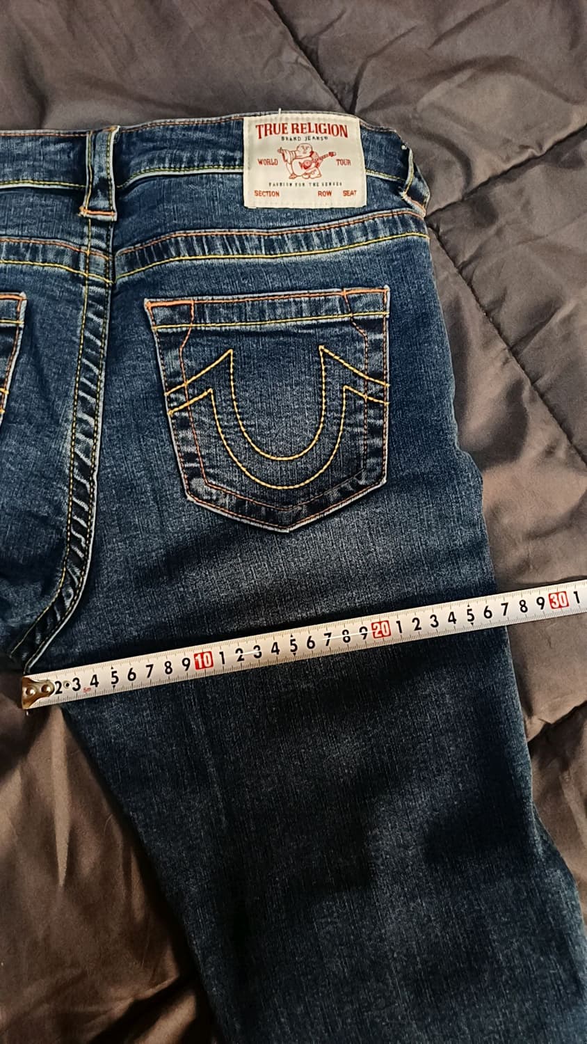 트루릴리전 스판청바지 29인치 기장94 상품이미지7