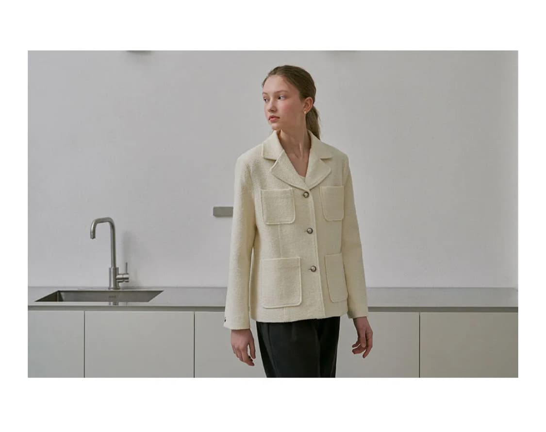 유라고 트위드 자켓 Belle tweed jacket 상품이미지3