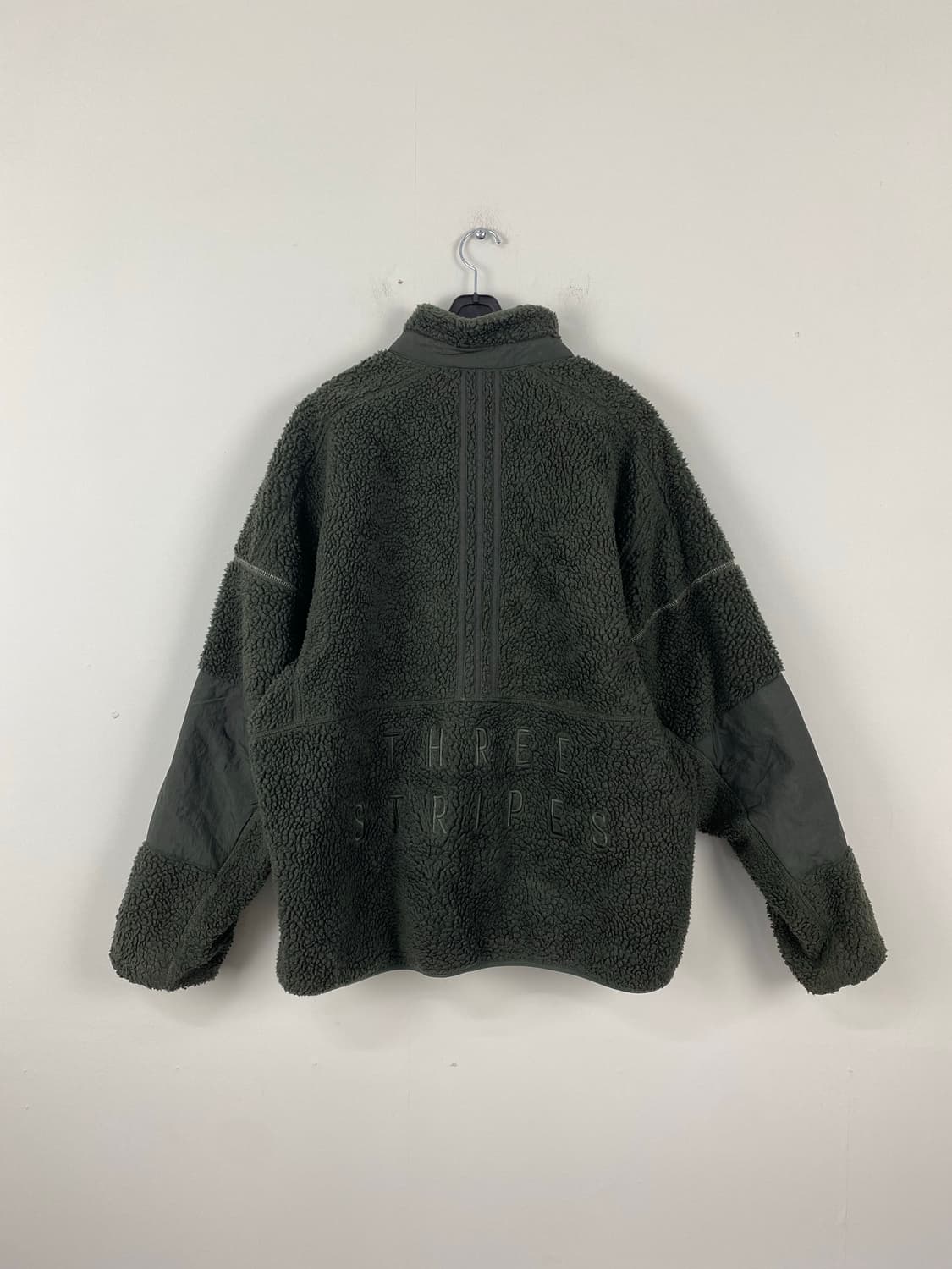 아디다스 오버핏 뽀글이 집업 자켓 L 상품이미지2