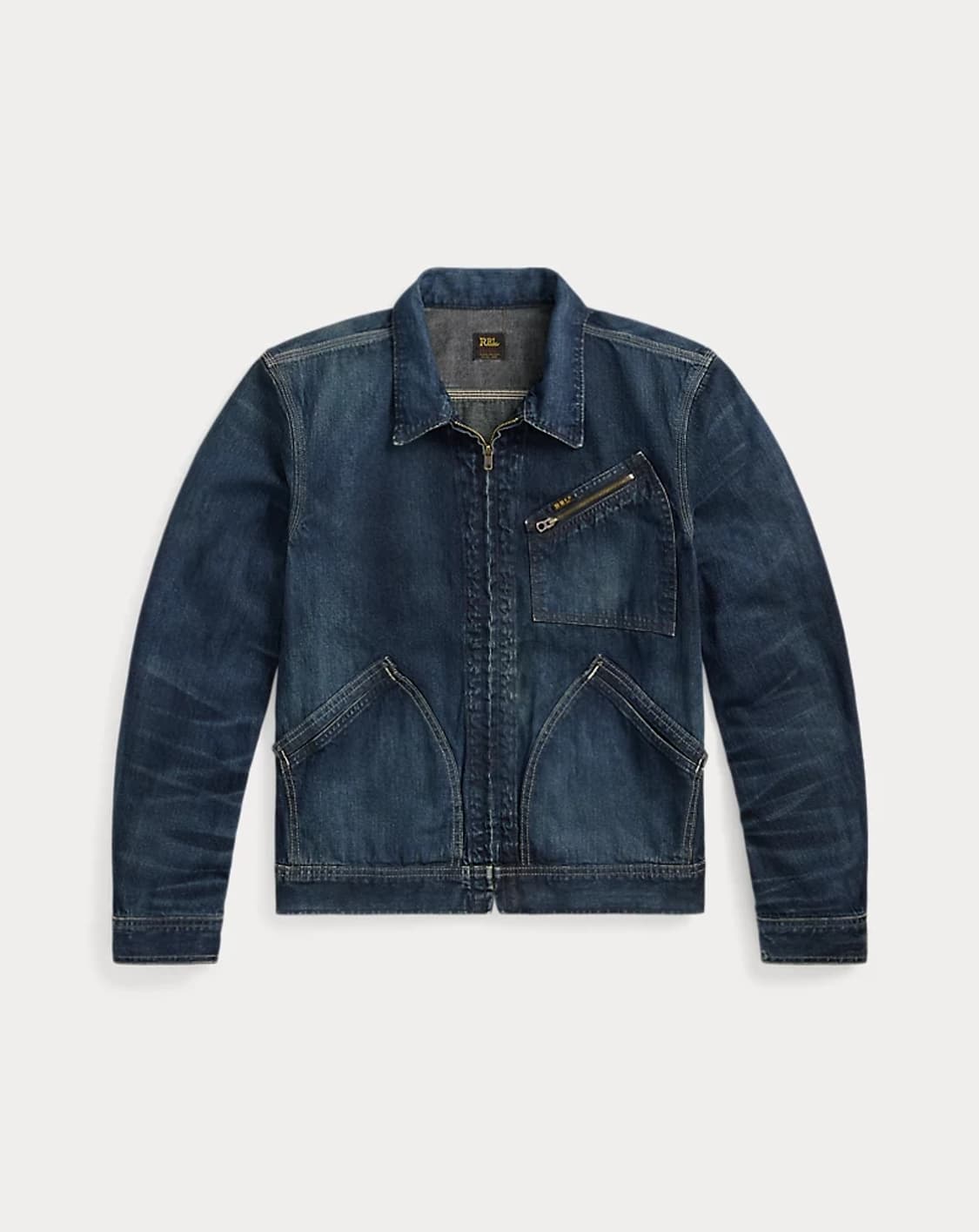 RRL 레이튼 인디고 데님 자켓 L 상품이미지1