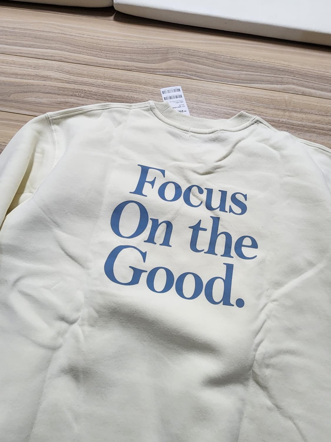 탑텐맨투맨트셔츠105사이즈아이보리 상품이미지7