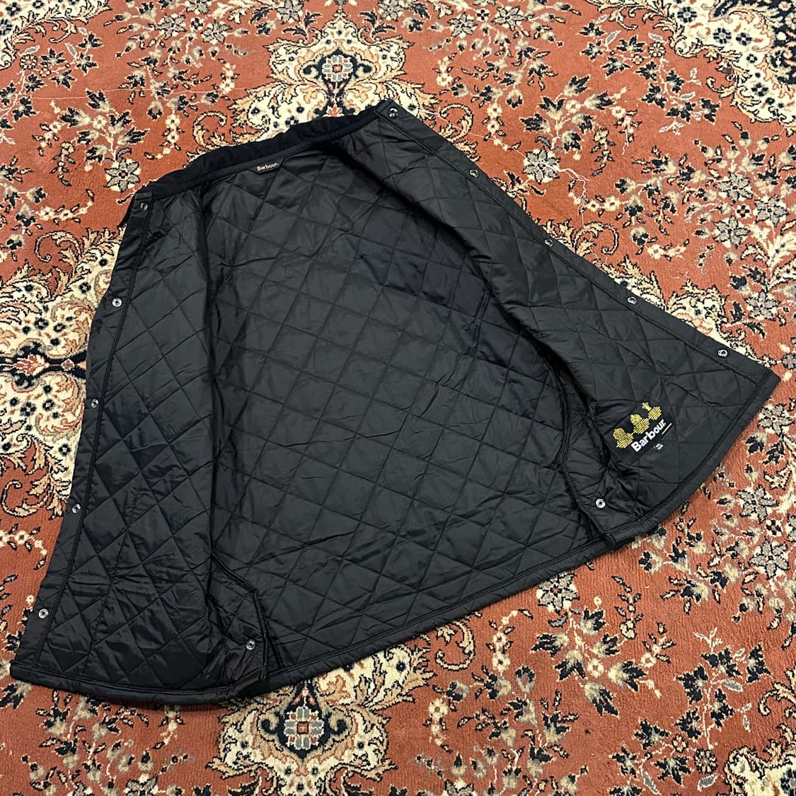 바버 리데스데일 블랙 (M-L) 퀼팅자켓 상품이미지6