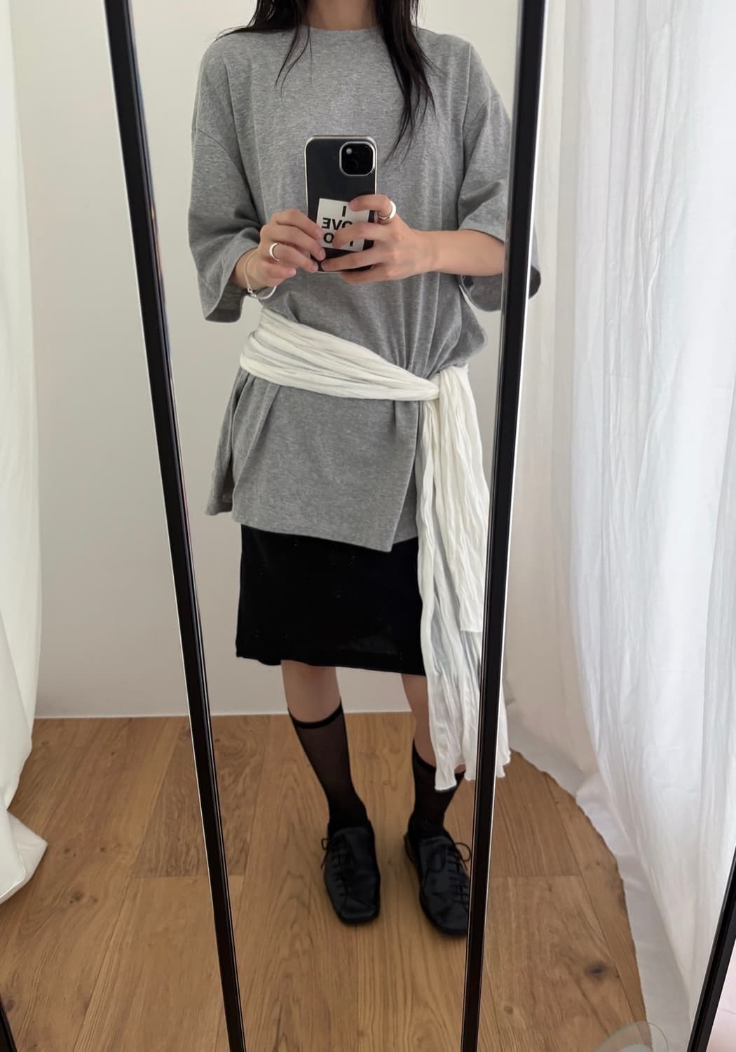 브리즈아카이브 루츠 스카프 - 아이보리 상품이미지4