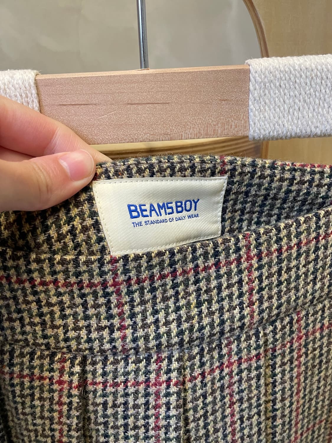 빔즈 보이 플리츠 스커트 상품이미지5