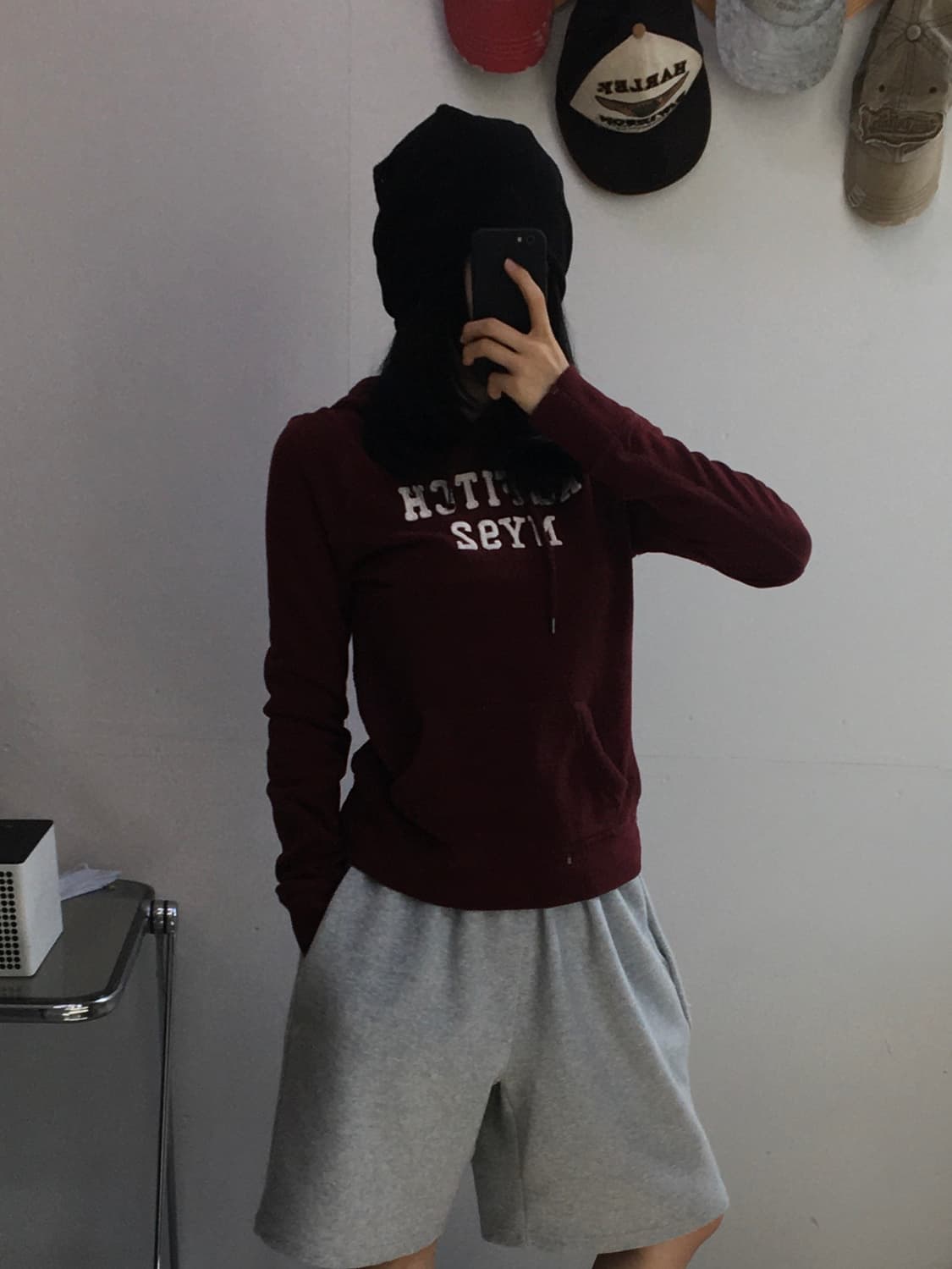 아베크롬비 스펠자수 후드티 상품이미지2