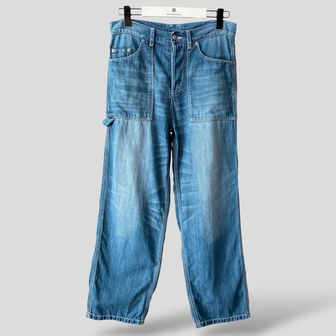 (여성38)ADIEU TRISTESSE 데님 워크팬츠 상품이미지1