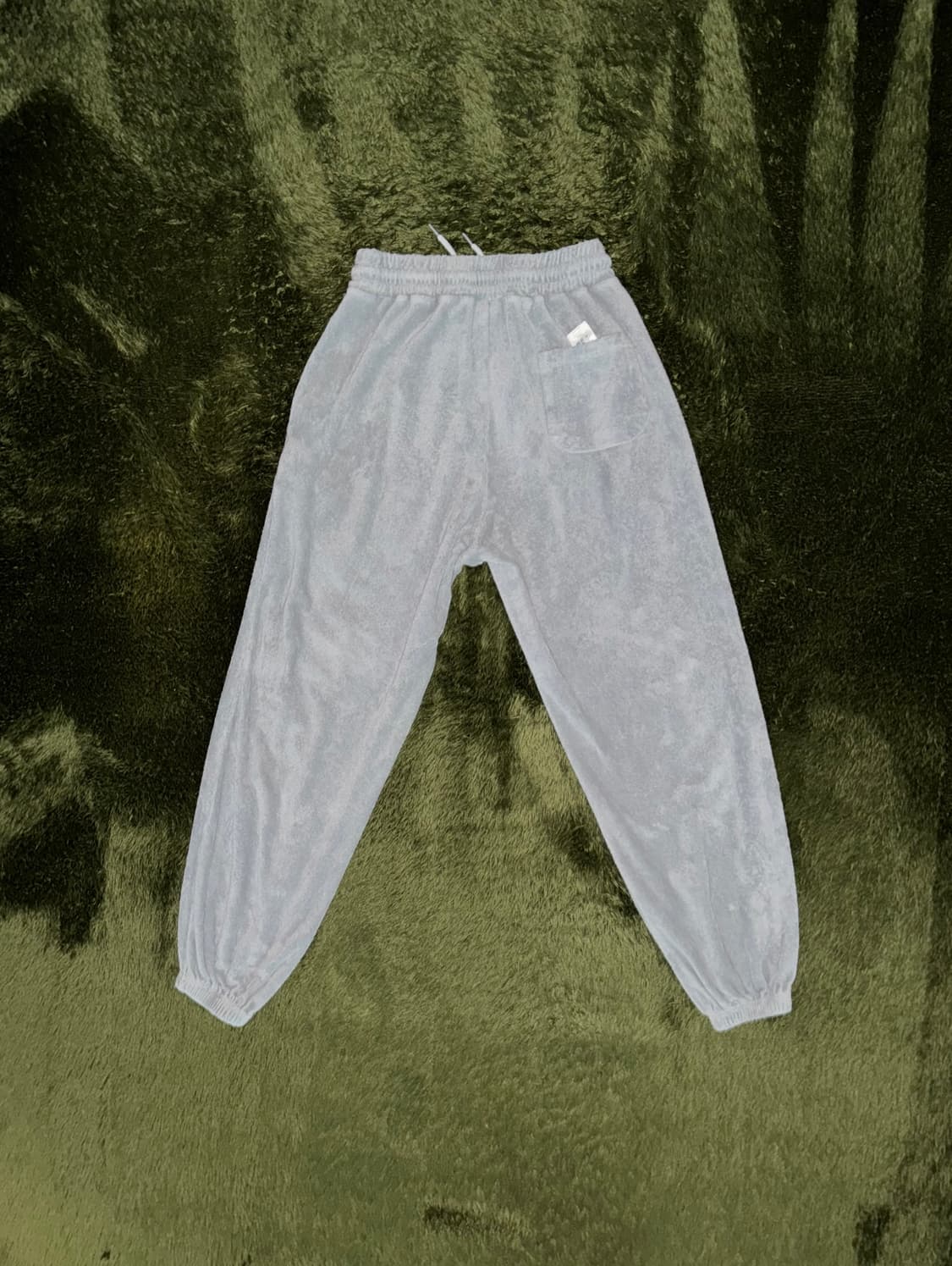 [2] Balansa 발란사 X 송월 타올 테리 조거 팬츠 그레이 상품이미지7