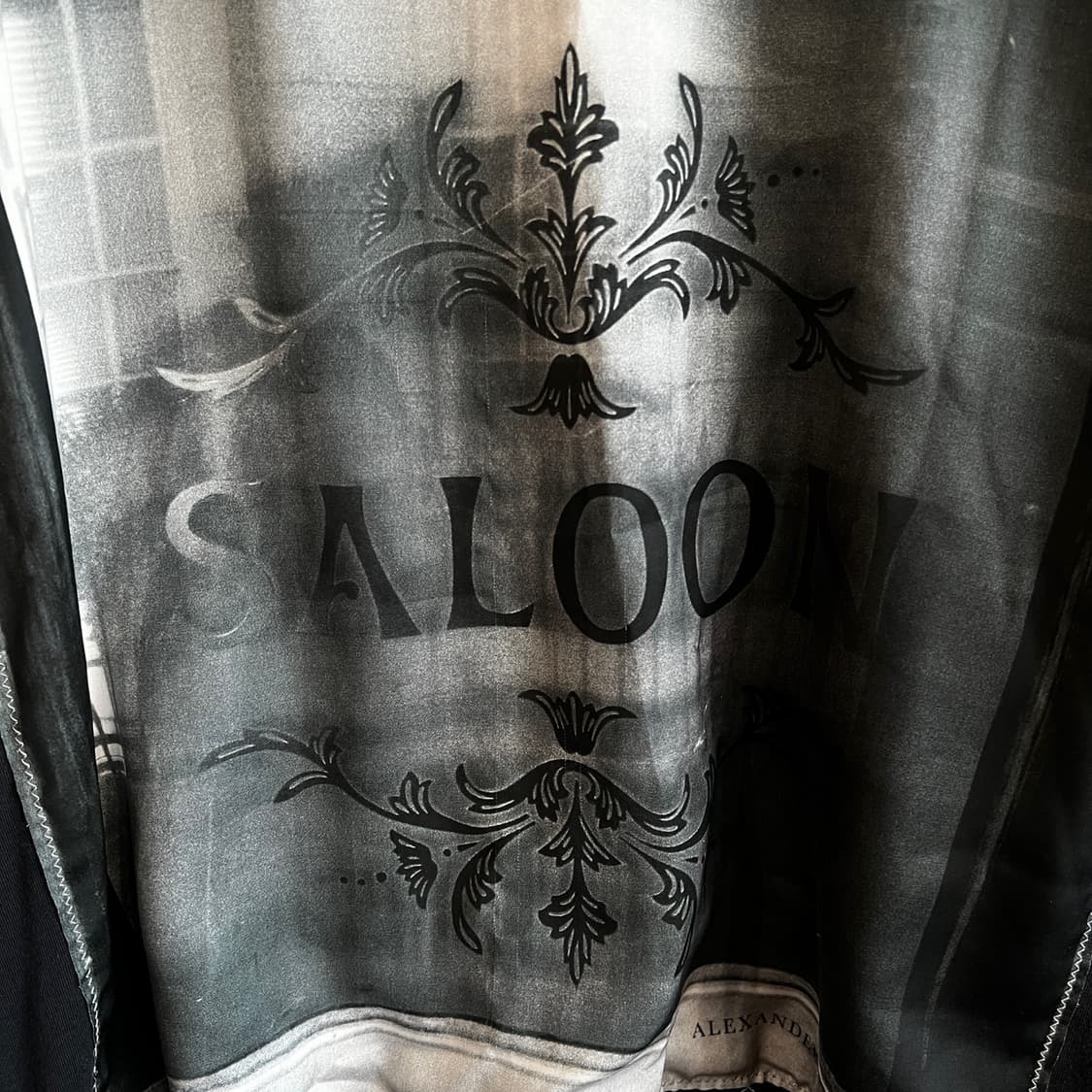 알렉산더 맥퀸 SALOON 패치 반팔 상품이미지5