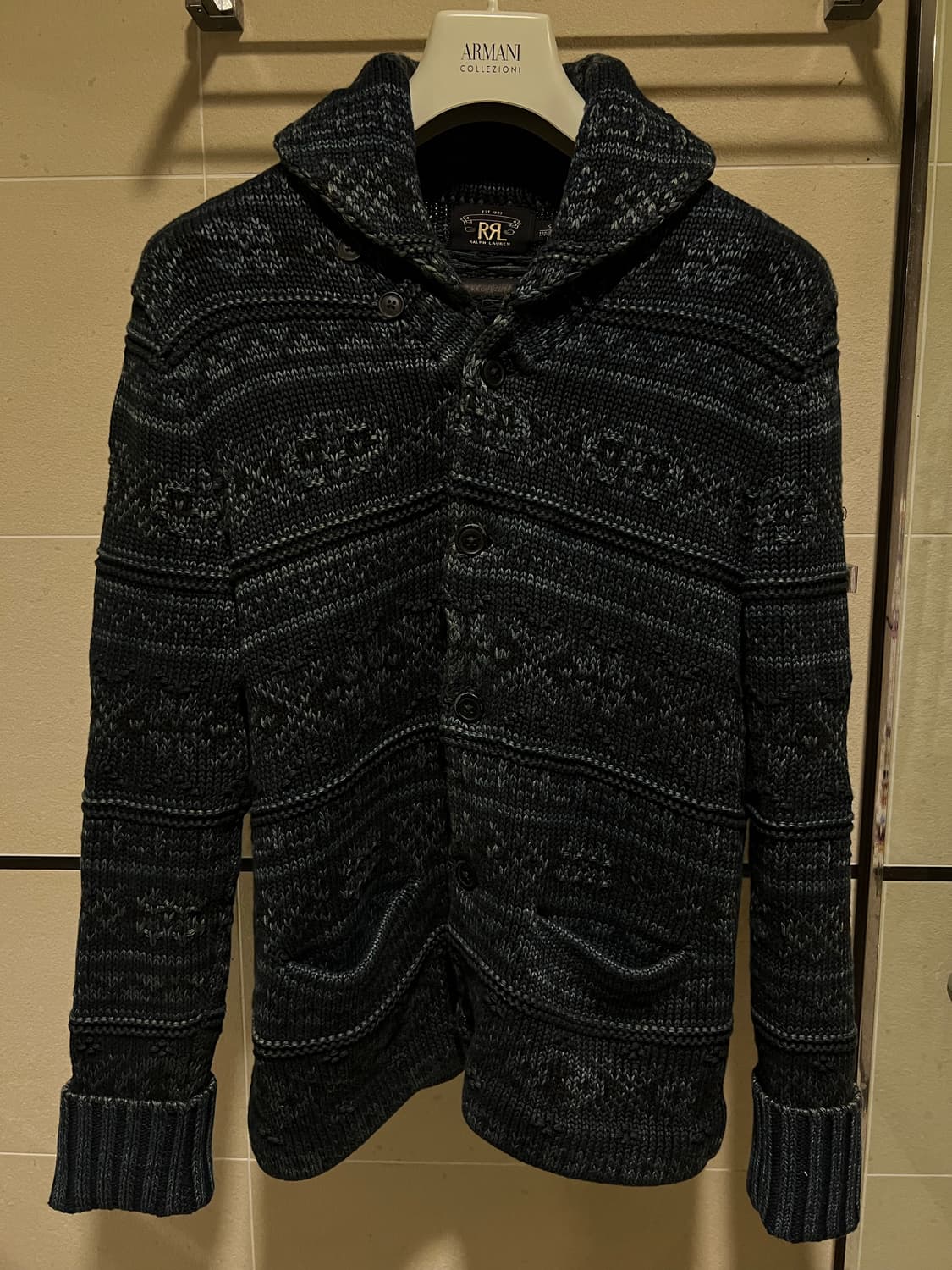 RRL 숄카라 가디건 상품이미지1