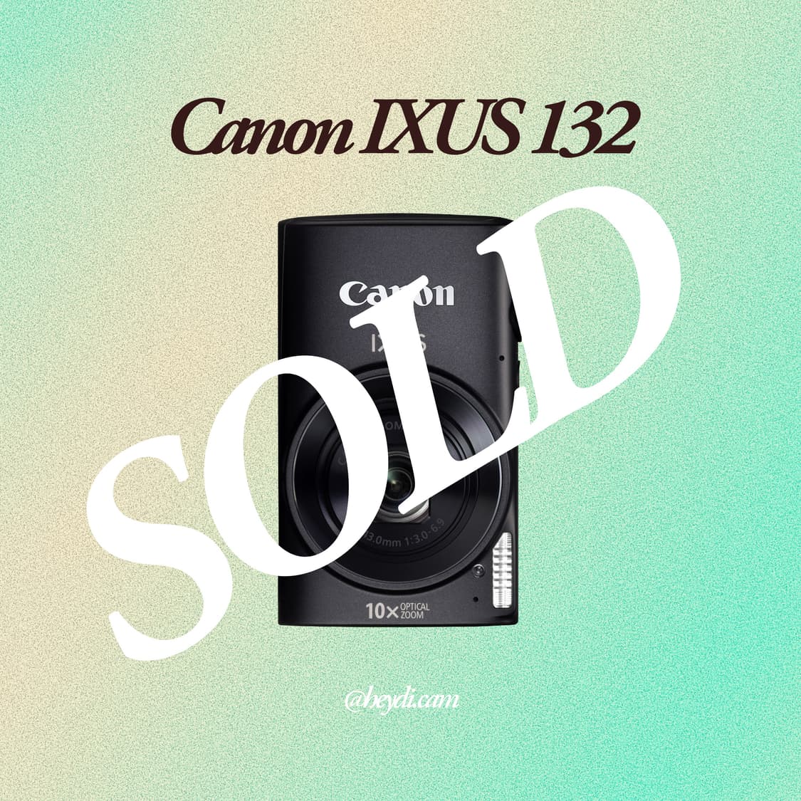 (헤일리 비버 하음) 캐논 ixus132 ixy90f 블랙 상품이미지1