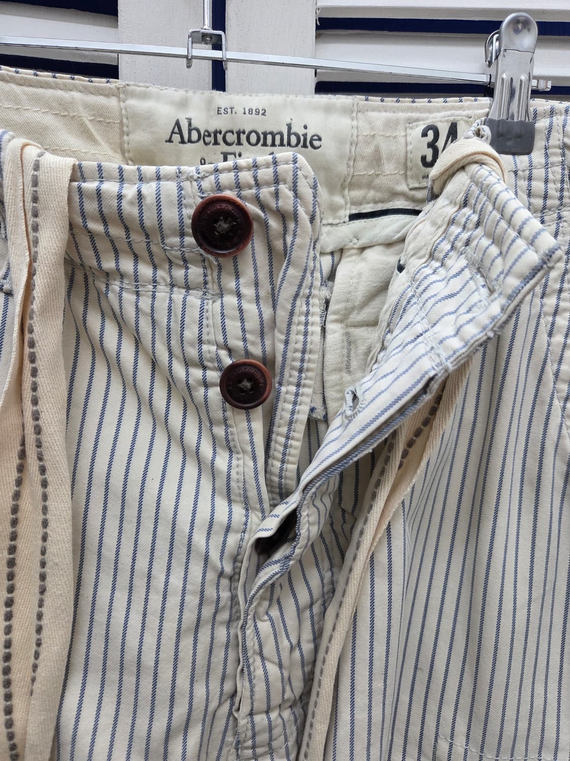 아베크롬비 스트라이프 카고 반바지 상품이미지6