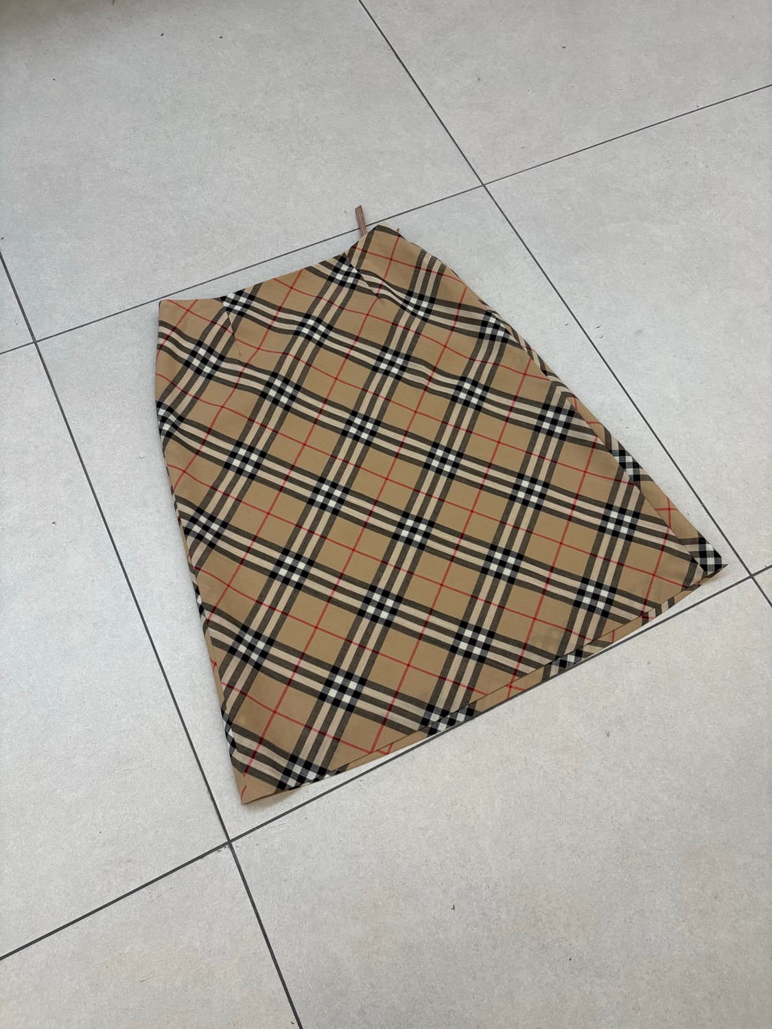 [ 38 ] 버버리 블루라벨 노바체크 미디 스커트 상품이미지2