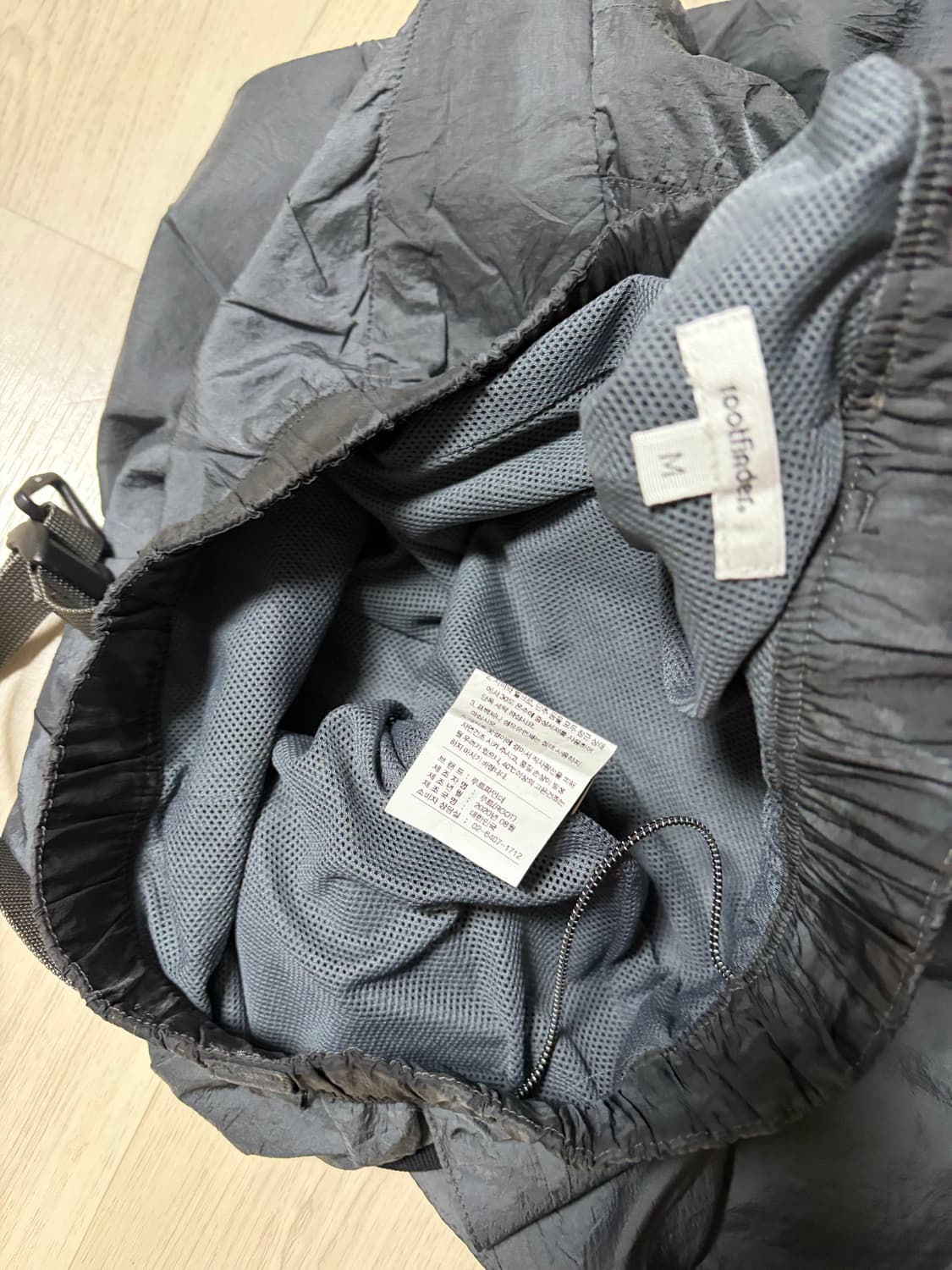 루트파인더 파라슈트 팬츠 그레이 M사이즈 판매 상품이미지6