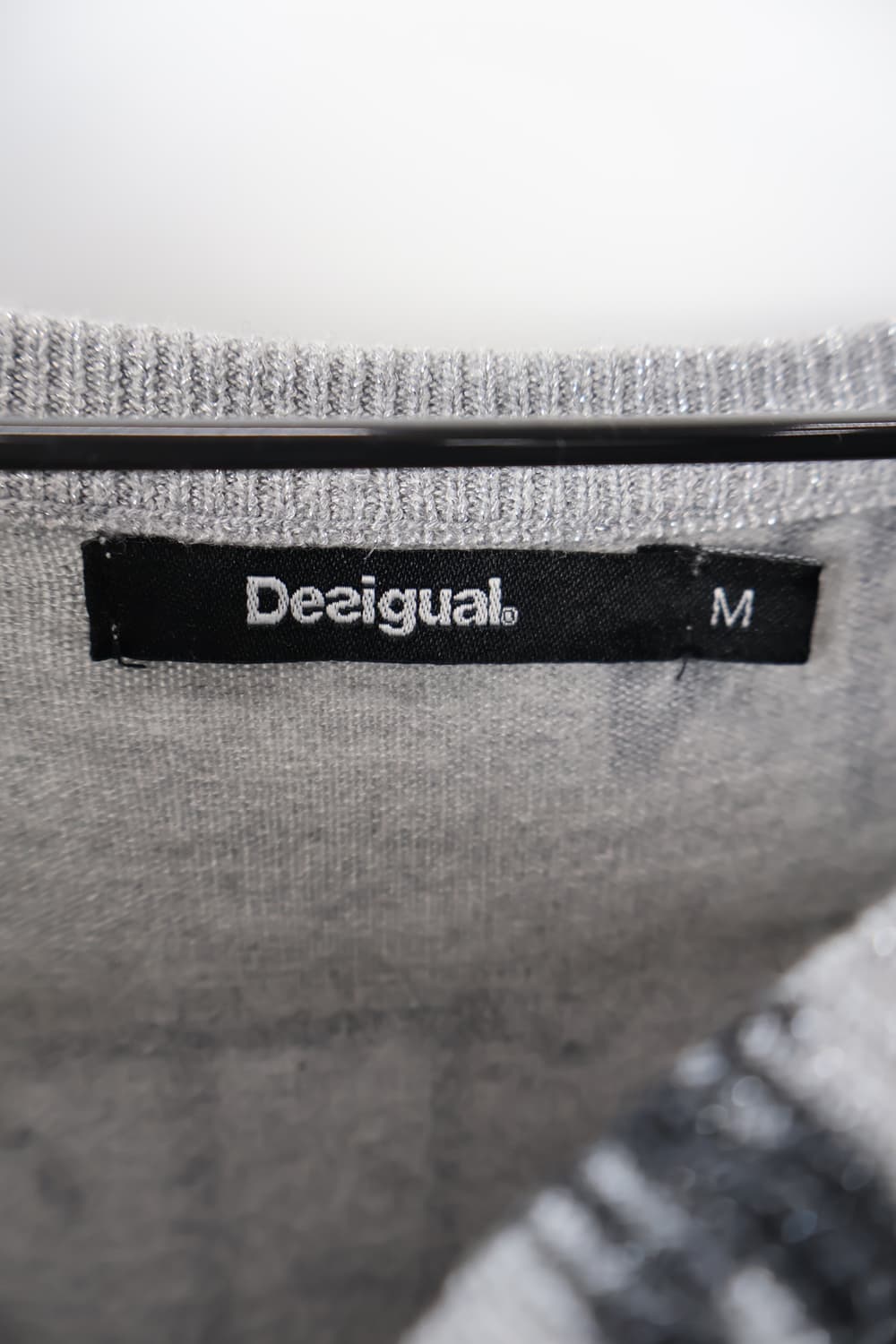 Desigual Gray Graffiti Print knit 상품이미지7