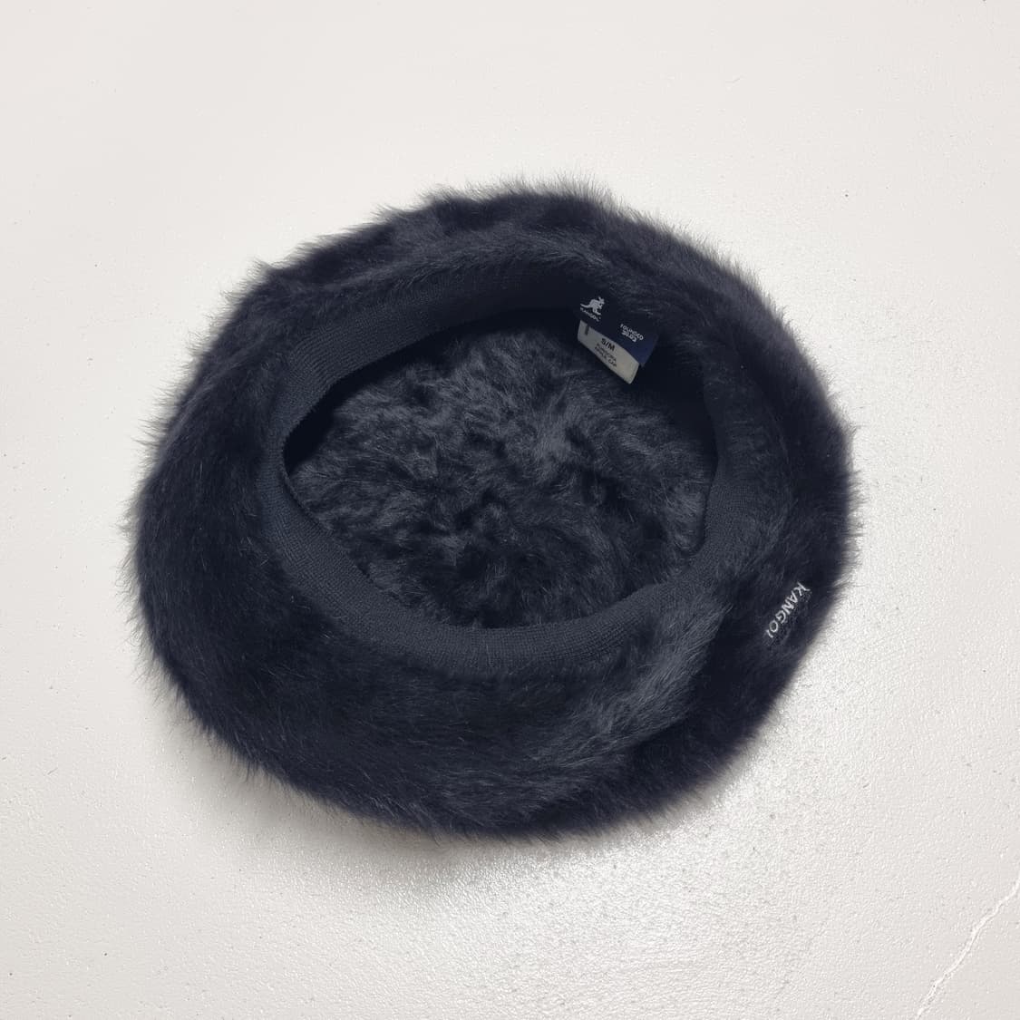 KANGOL 퍼고라 애플캡 블랙 - S/M 상품이미지6