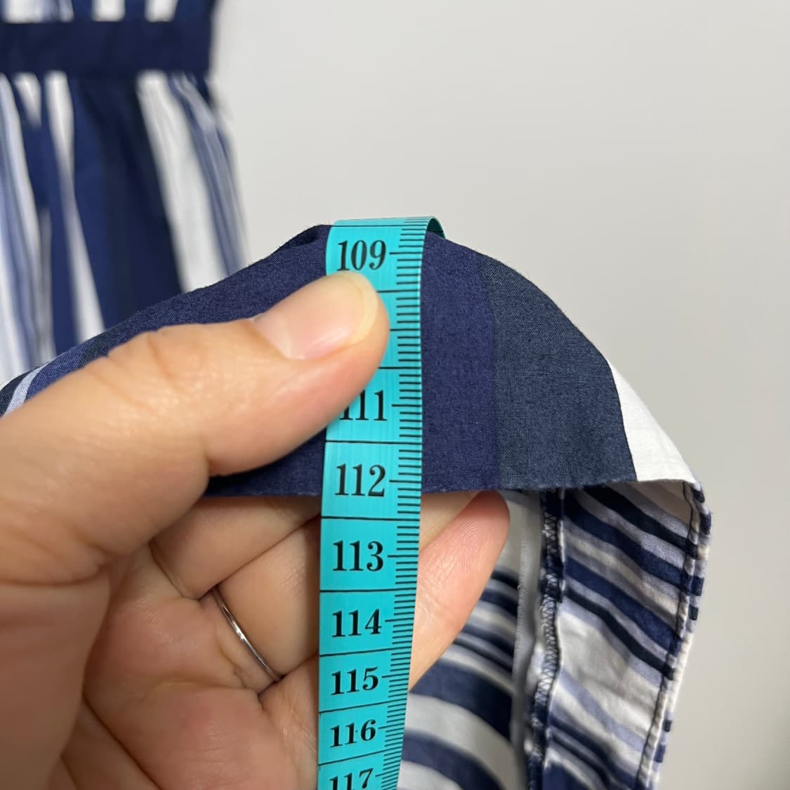 마시모두띠 스트라이프 리본 끈 원피스 EUR38 상품이미지4