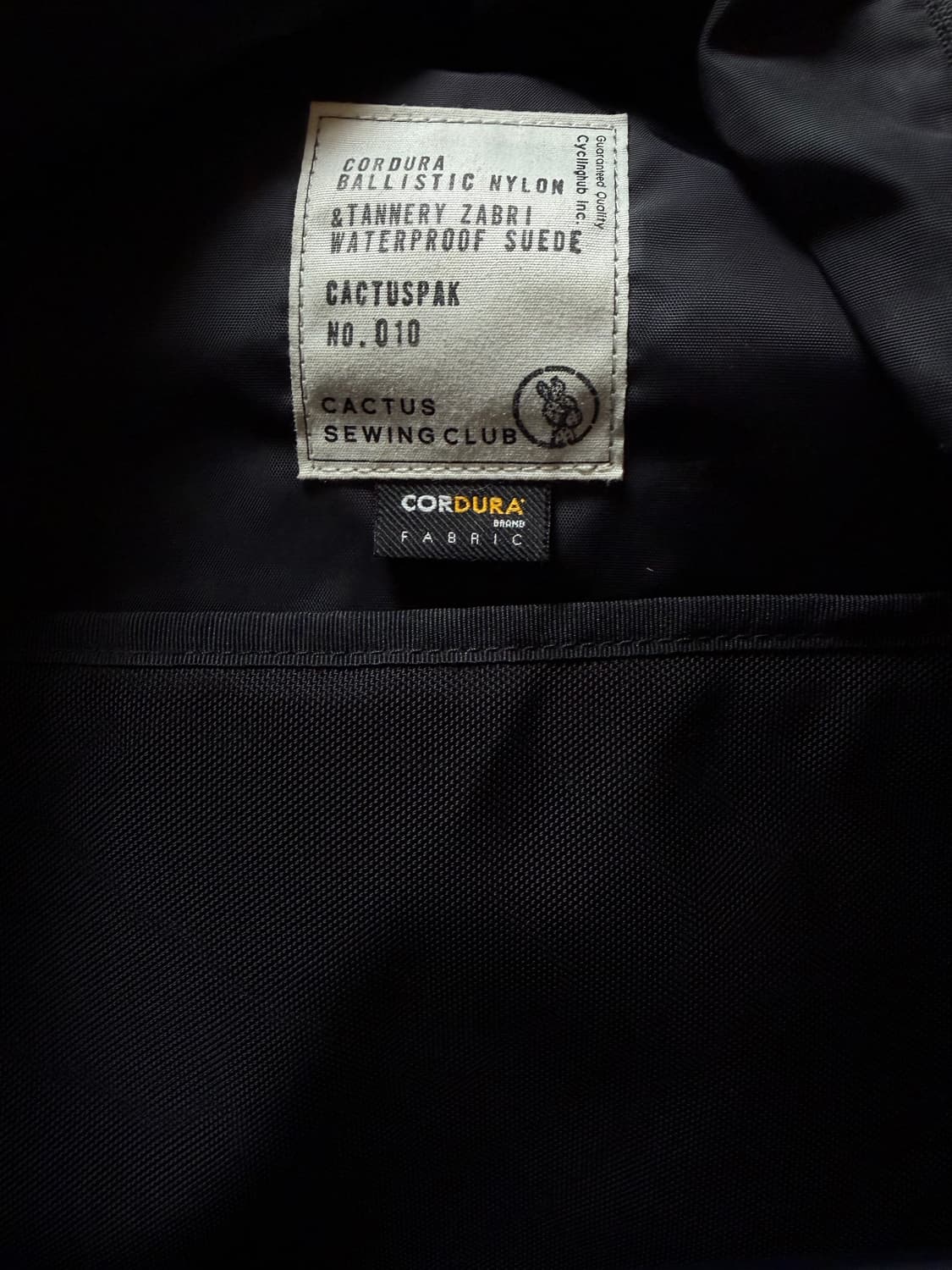 캑터스소잉클럽 캑터스팩 백팩 초반 블랙 데이팩  상품이미지10