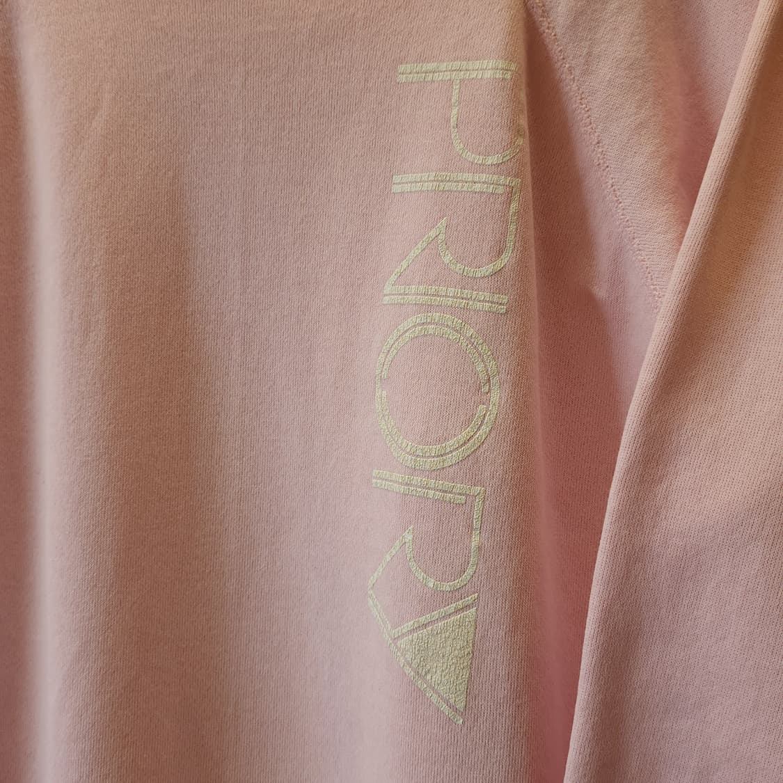 90s 헤인즈 빈티지 스웻셔츠 플레인 스웻셔츠 라이트 핑크 L 상품이미지5