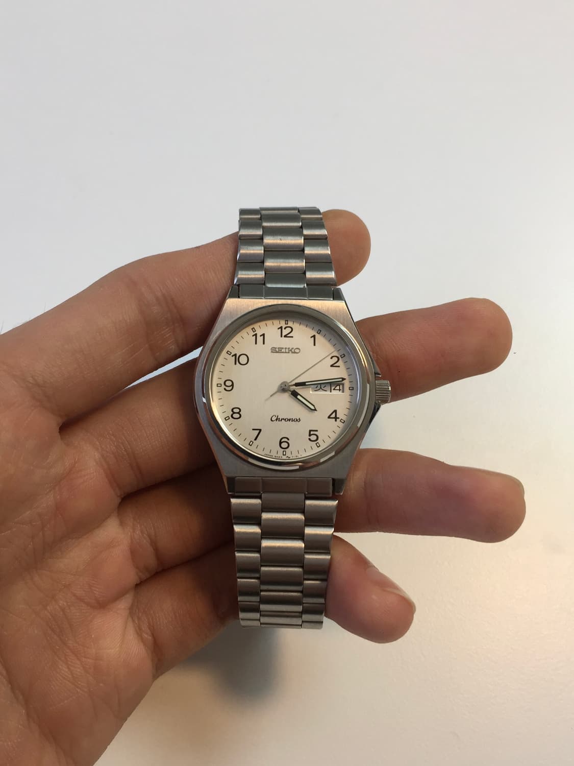 새상품 80s seiko chronos arabic index 상품이미지2