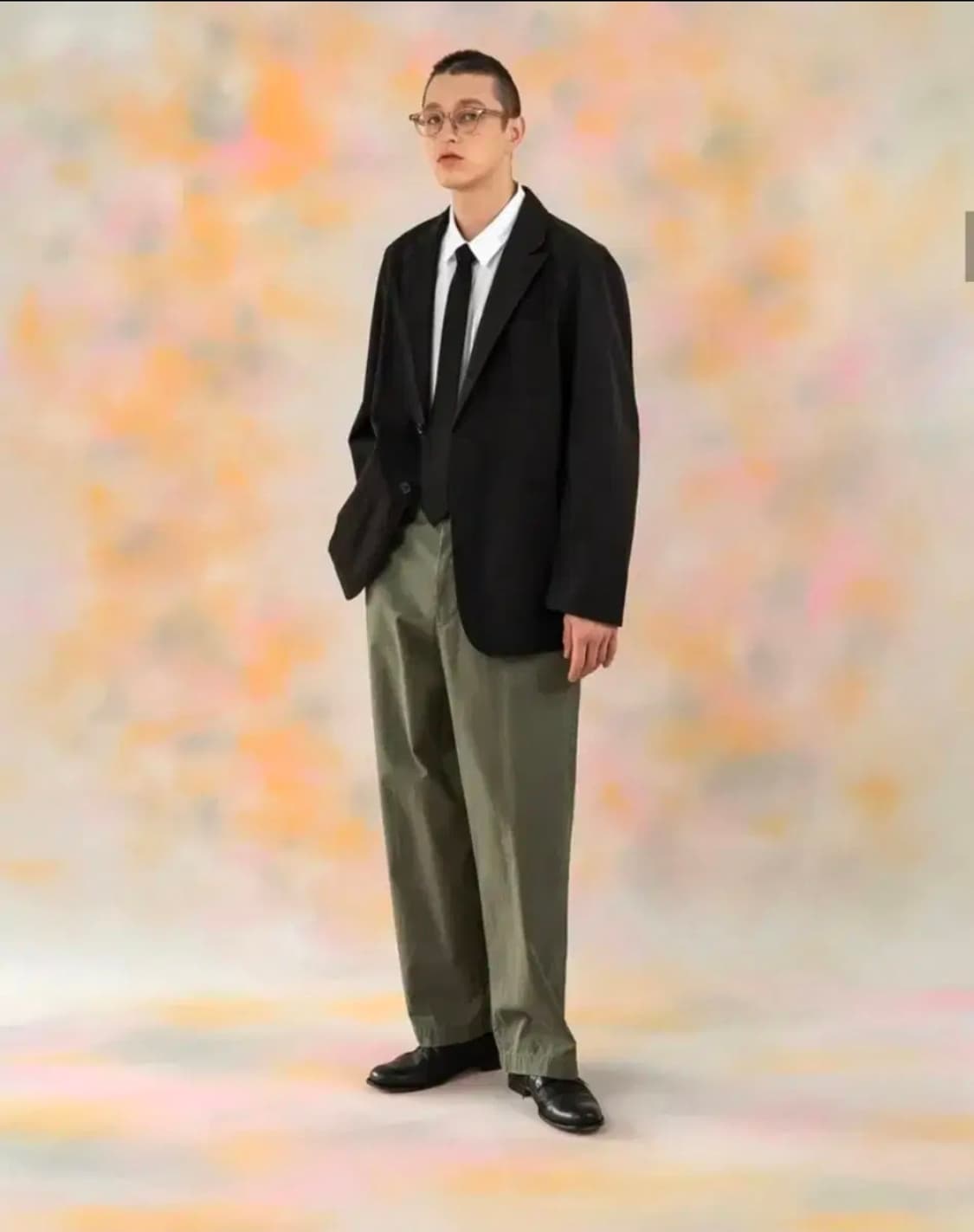 셔터 VTG 워시드 블레이저 블랙 M 상품이미지4