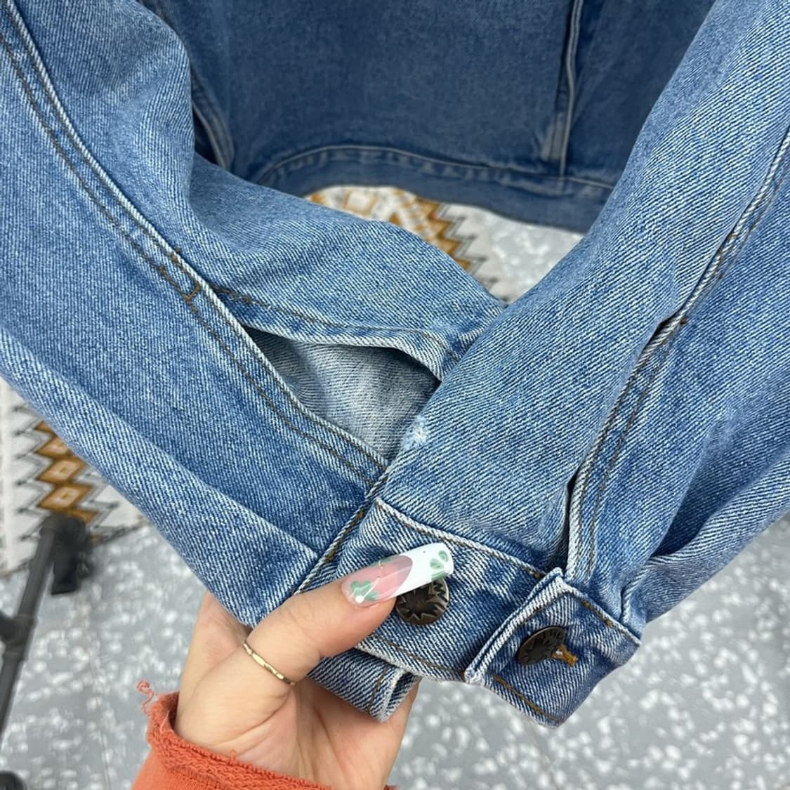 캐나다 올드스쿨 빈티지 레트로 트러커 데님자켓 M C11054 상품이미지7