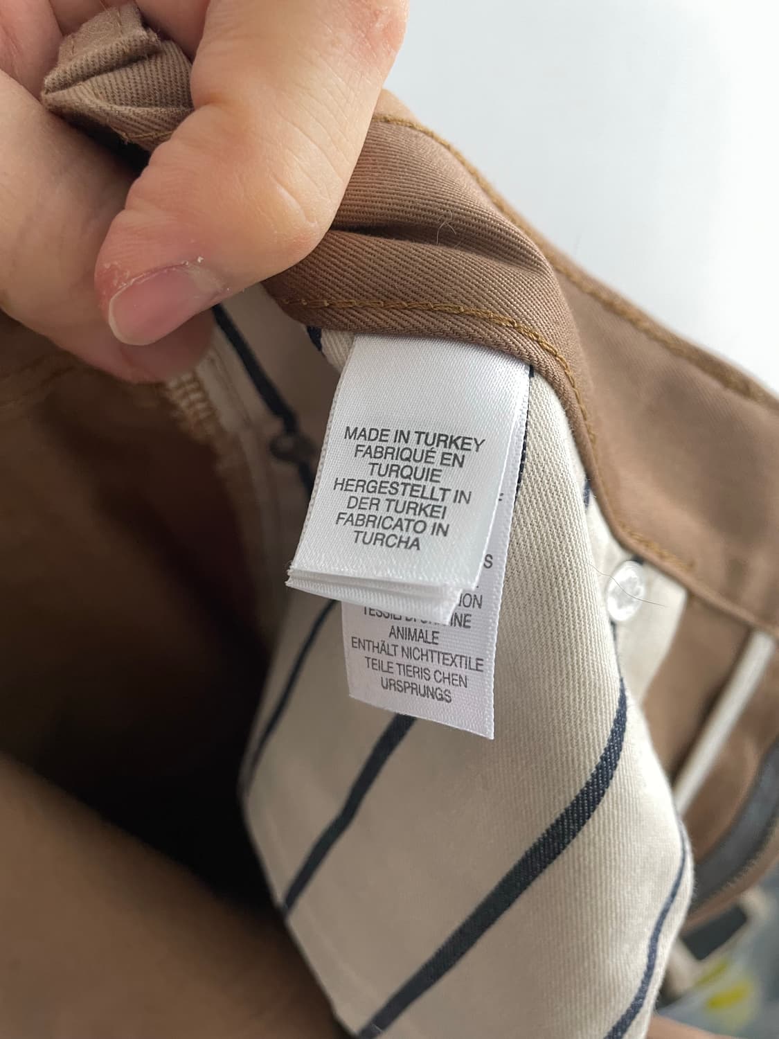 폴 스미스 테이퍼드 치노 샌드 베이지 32? 상품이미지8