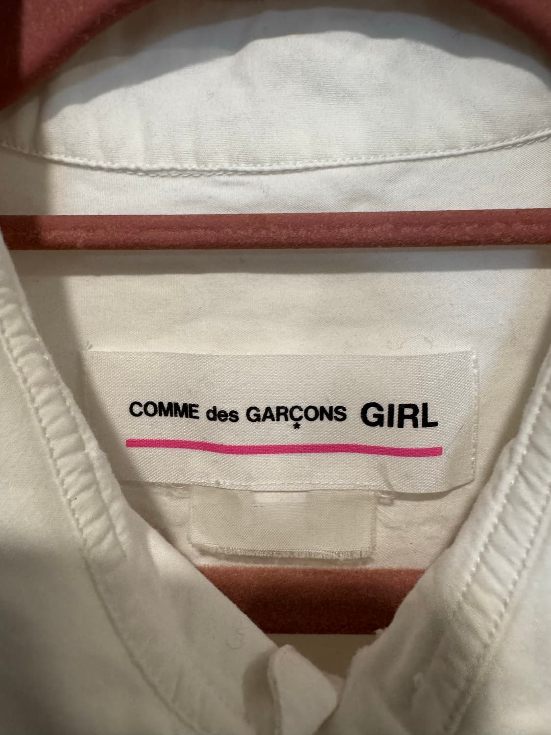 comme des garcons 꼼데가르송 girl 카라 블라우스 상품이미지2