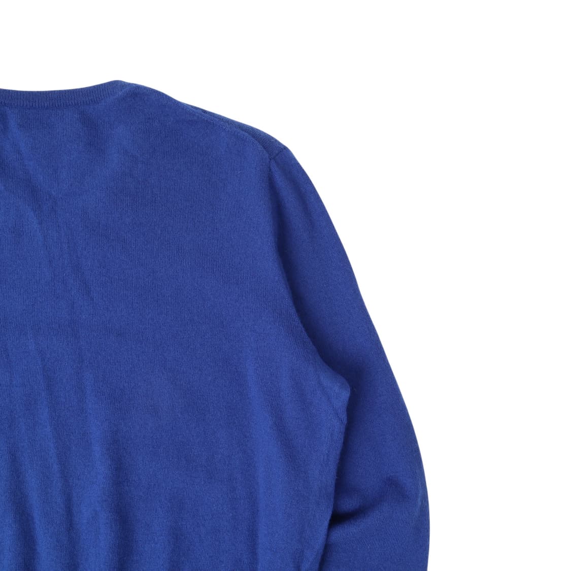 폴로 랄프로렌 블루 메리노 울 브이넥 니트 상품이미지6