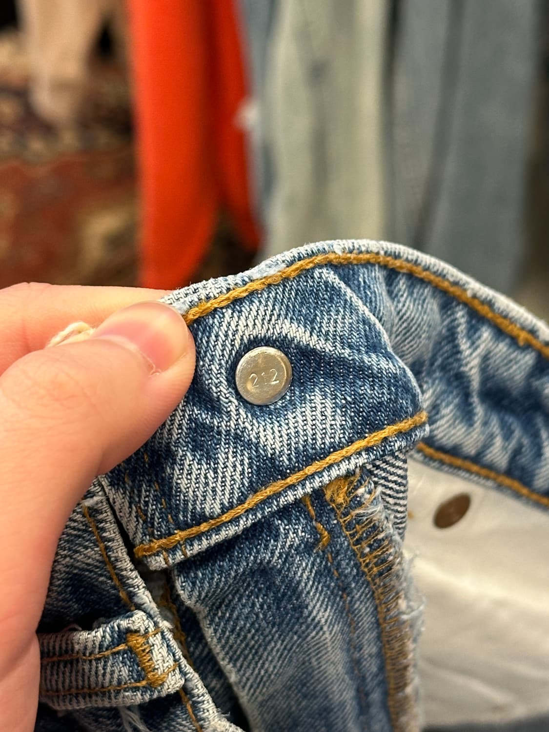 90s Levis 리바이스 오렌지탭 634 테이퍼드핏 W36 L30 상품이미지5