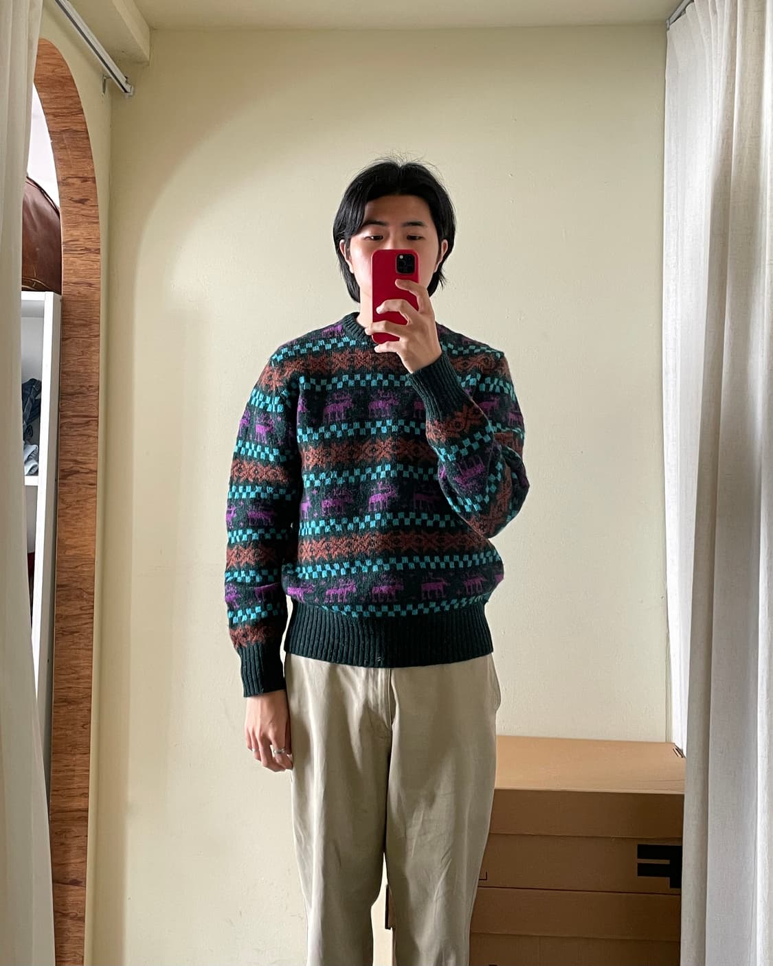 Chaps Ralph Lauren Fair isle sweater  상품이미지10