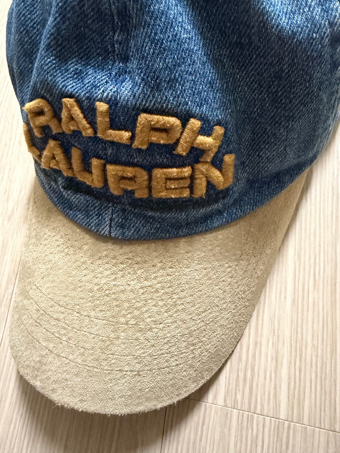 폴로 랄프로렌 자수 데님 볼캡 상품이미지2