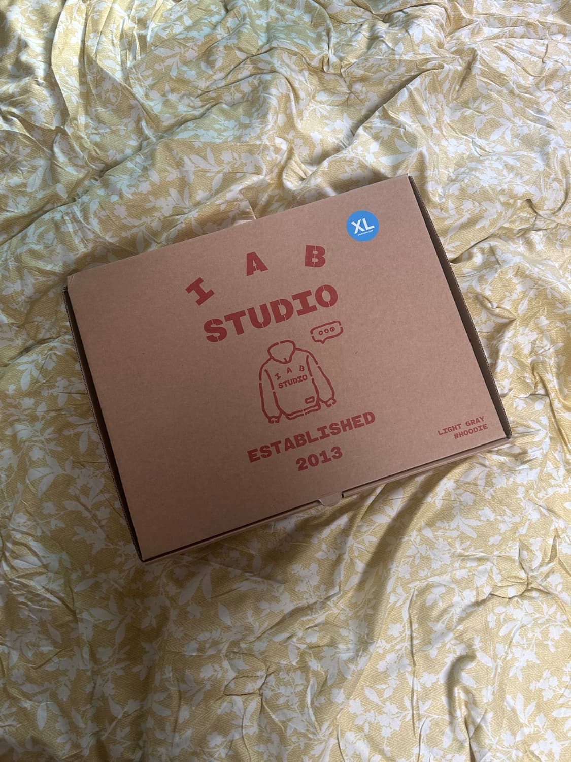 [XL] 아이앱 스튜디오 후드 라이트 그레이 상품이미지3